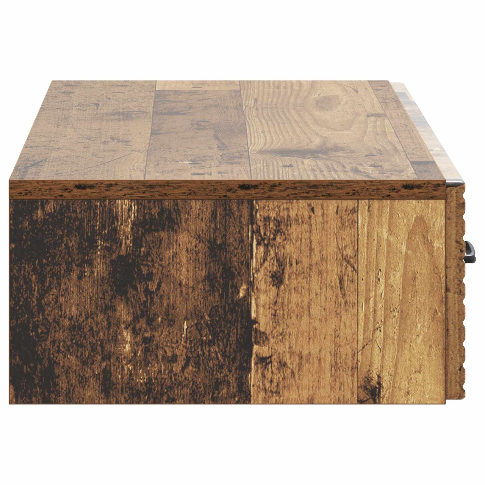 Stolna montirana na zid Staro drvo 87,5 x 34,5 x 17 cm