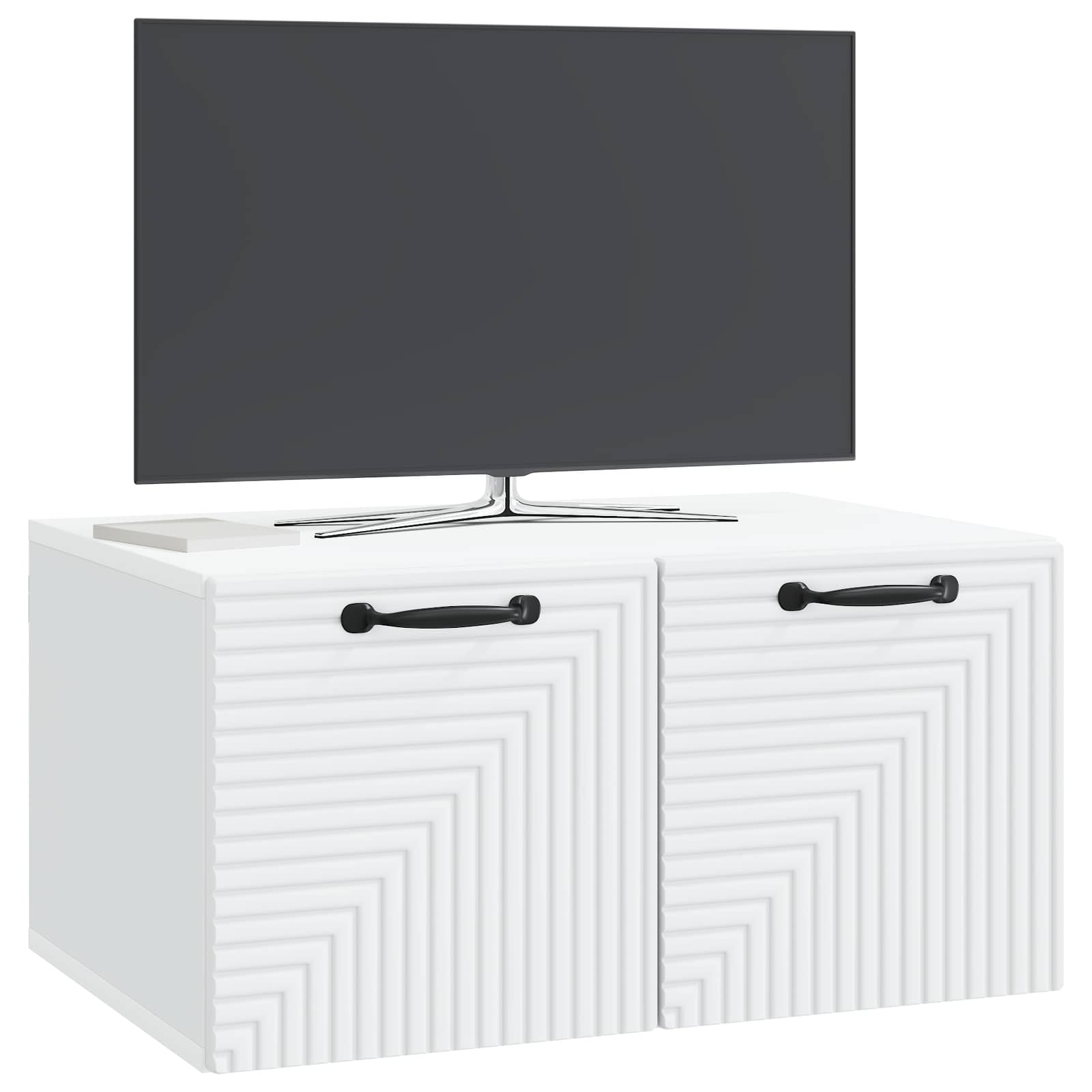 TV ormar za zid Bijela 59,5 x 41 x 30 cm Konstruirano drvo