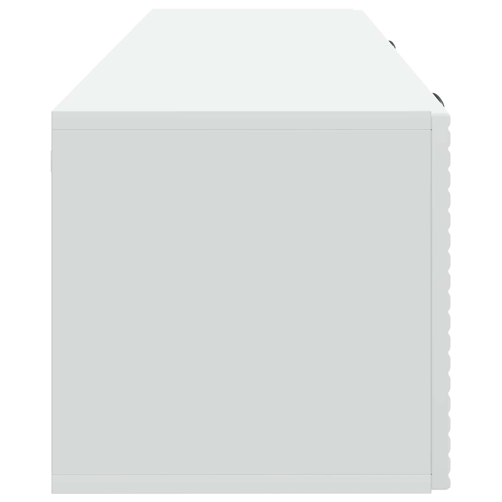 TV ormar za zid Zidne Bijela 98 x 31 x 30 cm Konstruirano drvo