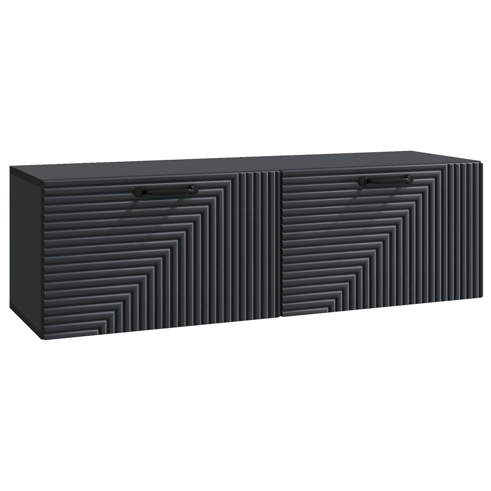 TV ormar za zid Zidne Crna 98 x 31 x 30 cm Konstruirano drvo