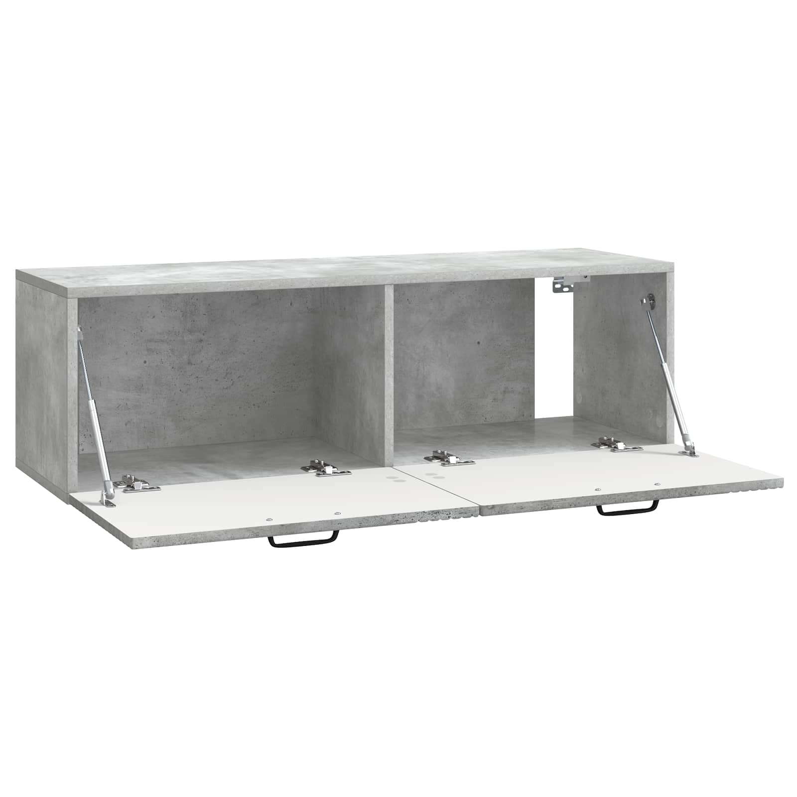TV ormar za zid Betonska siva 98 x 31 x 30 cm Konstruirano drvo