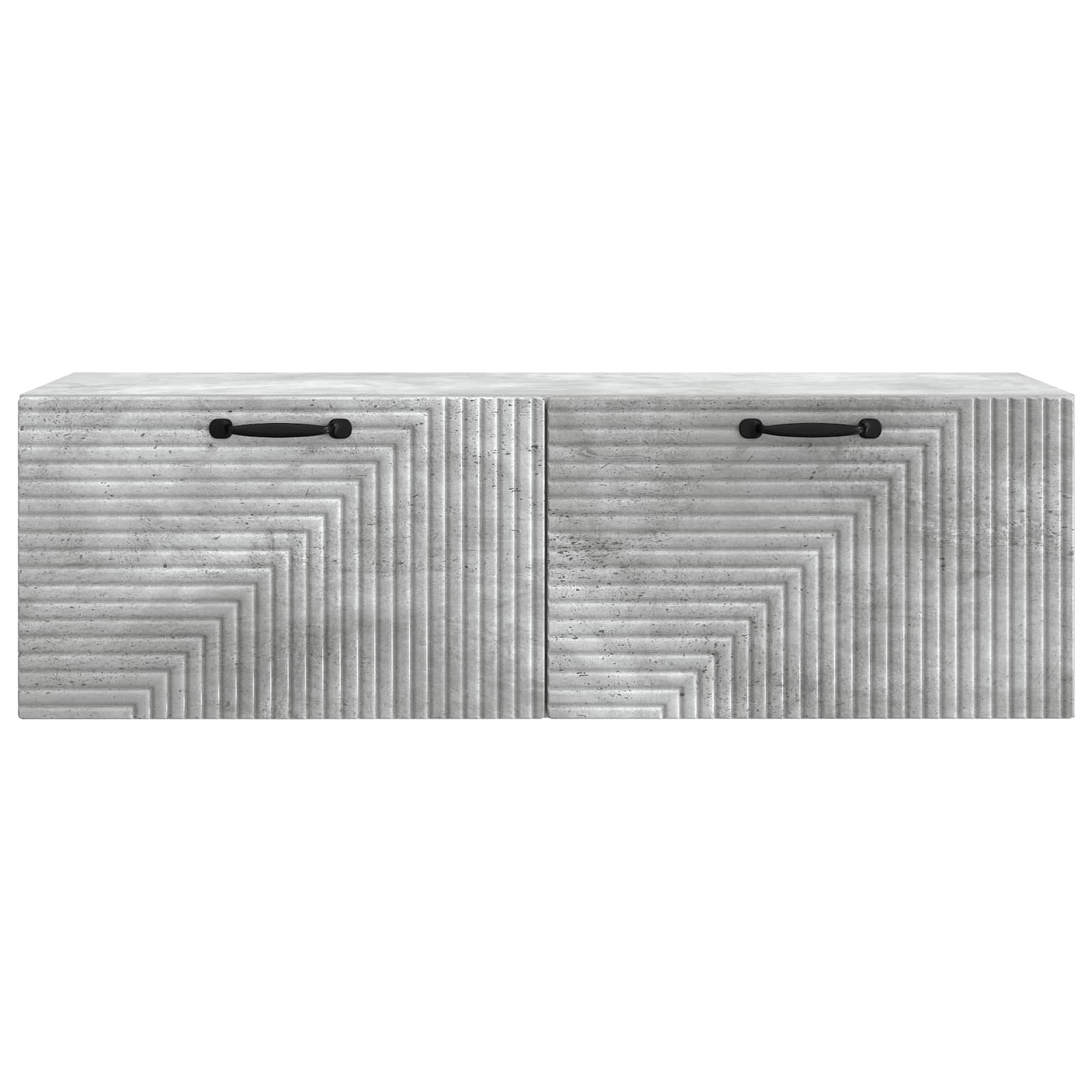 TV ormar za zid Betonska siva 98 x 31 x 30 cm Konstruirano drvo