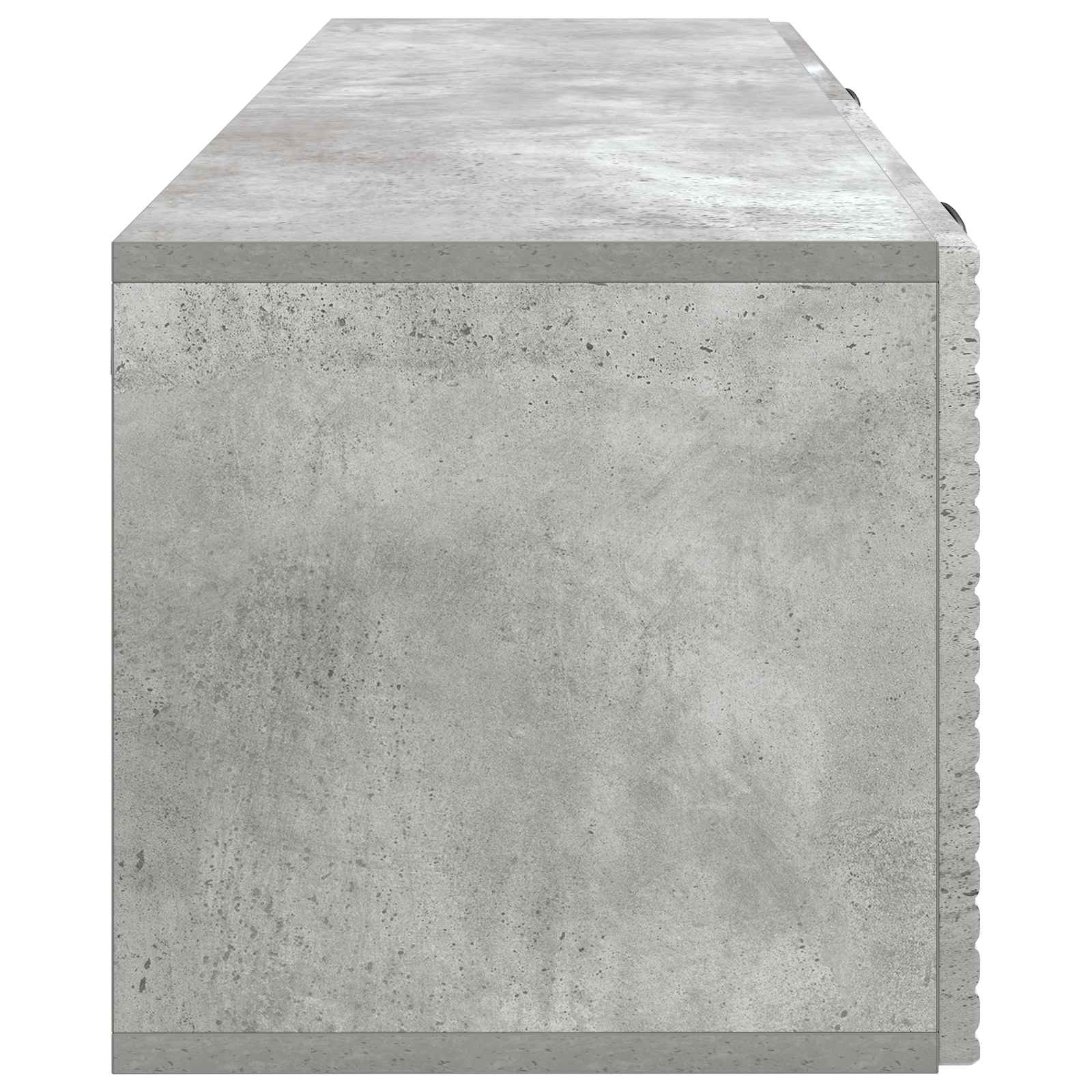 TV ormar za zid Betonska siva 98 x 31 x 30 cm Konstruirano drvo
