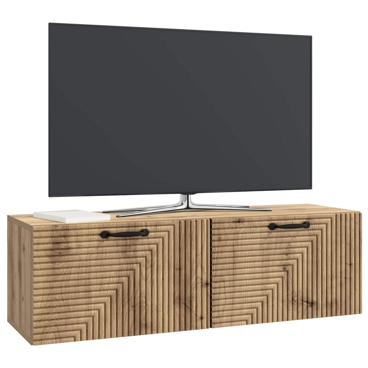 TV ormar za zid 98 x 31 x 30 cm Hrast artisan Konstruirano drvo