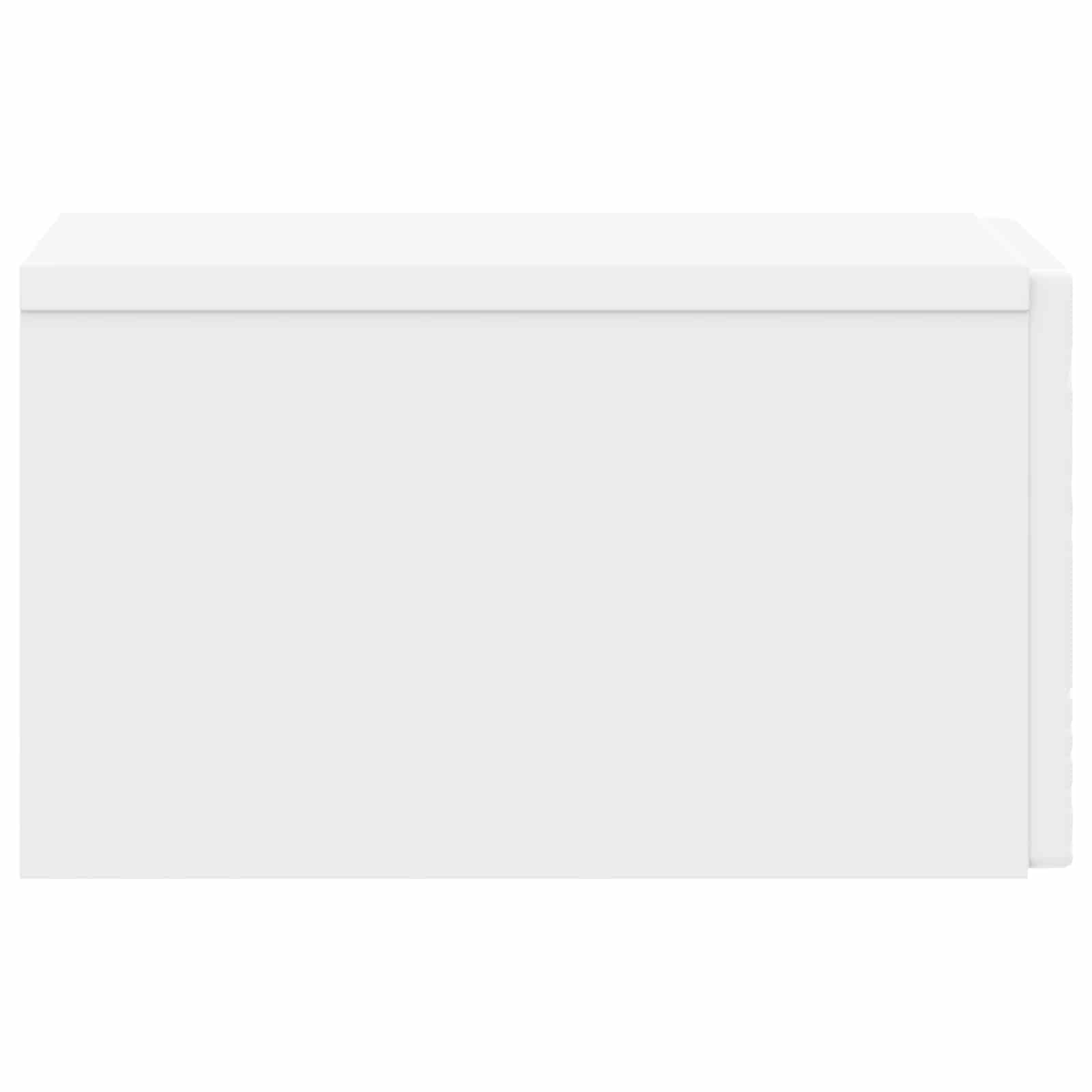 Stolna montirana na zid 2 pcs Bijela 34,5 x 33 x 20 cm