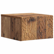 Stolna montirana na zid Staro drvo 34,5 x 33 x 20 cm