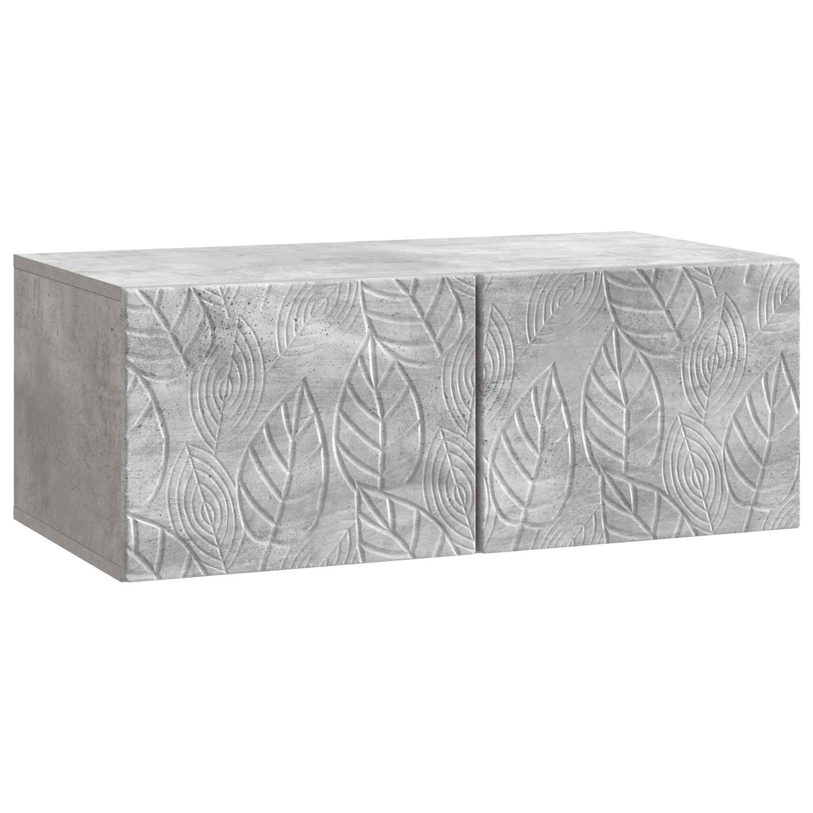 TV ormar za zid 78,5 x 41 x 30 cm Betonska siva