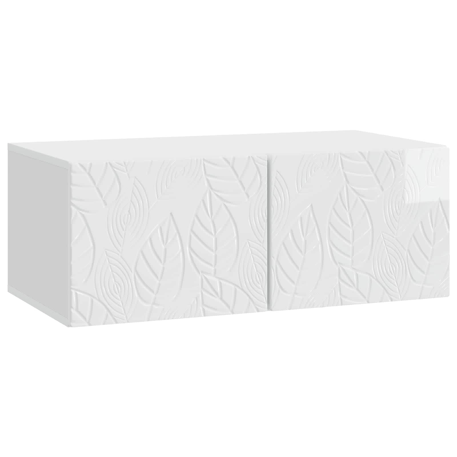 TV ormar za zid 78,5 x 41 x 30 cm Bijela visokog sjaja