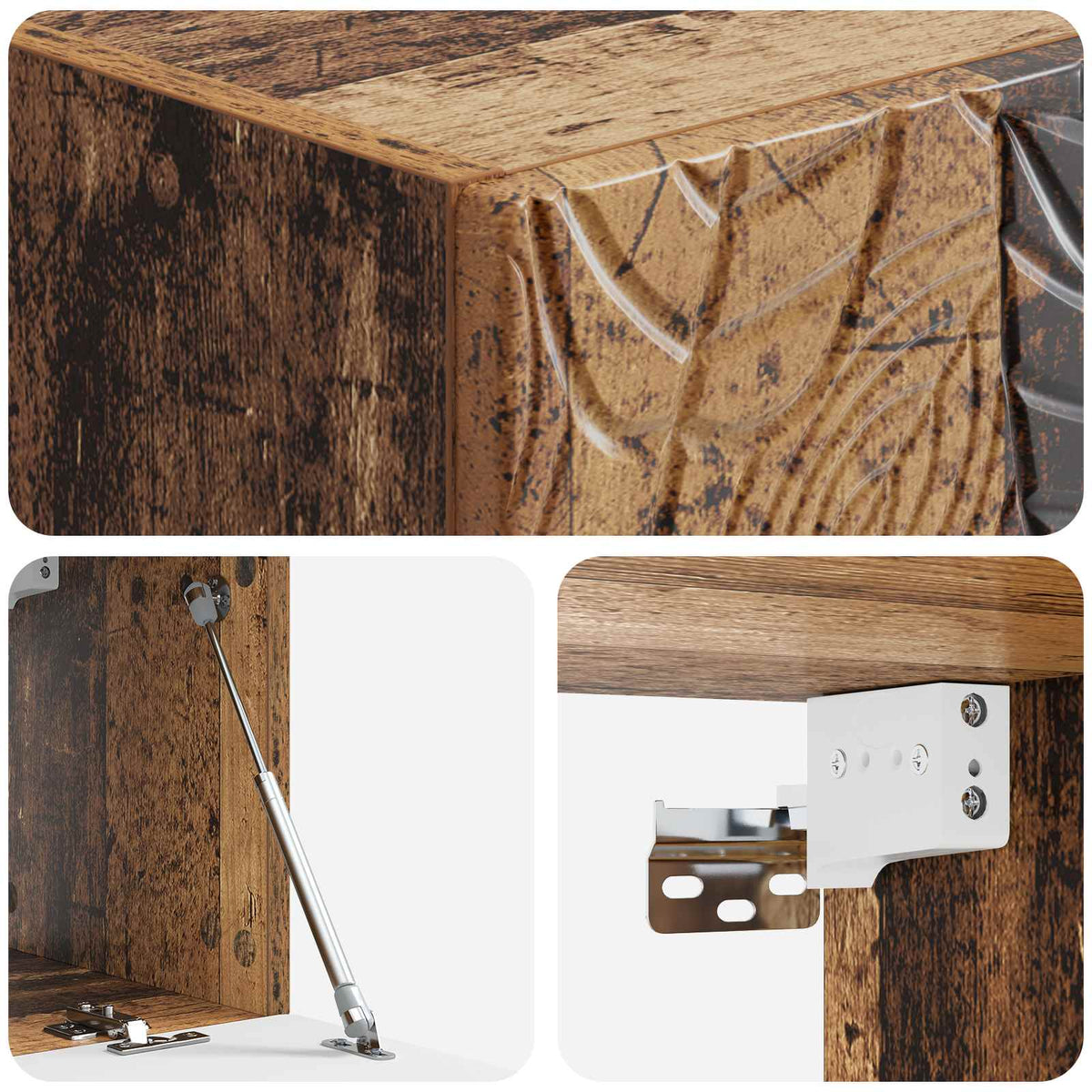 TV ormar za zid 78,5 x 41 x 30 cm Staro drvo Konstruirano drvo