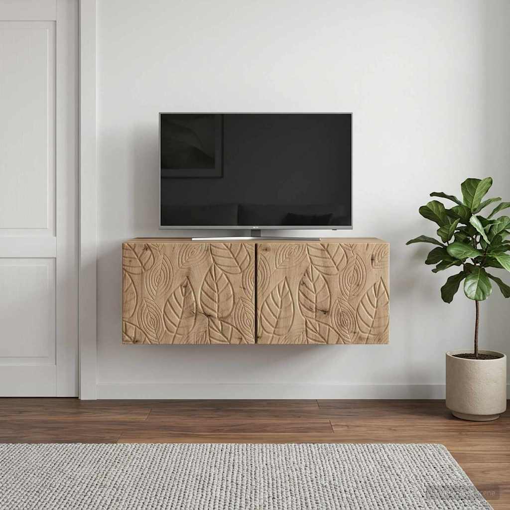 TV ormar za zid 78,5 x 41 x 30 cm Hrast artisan
