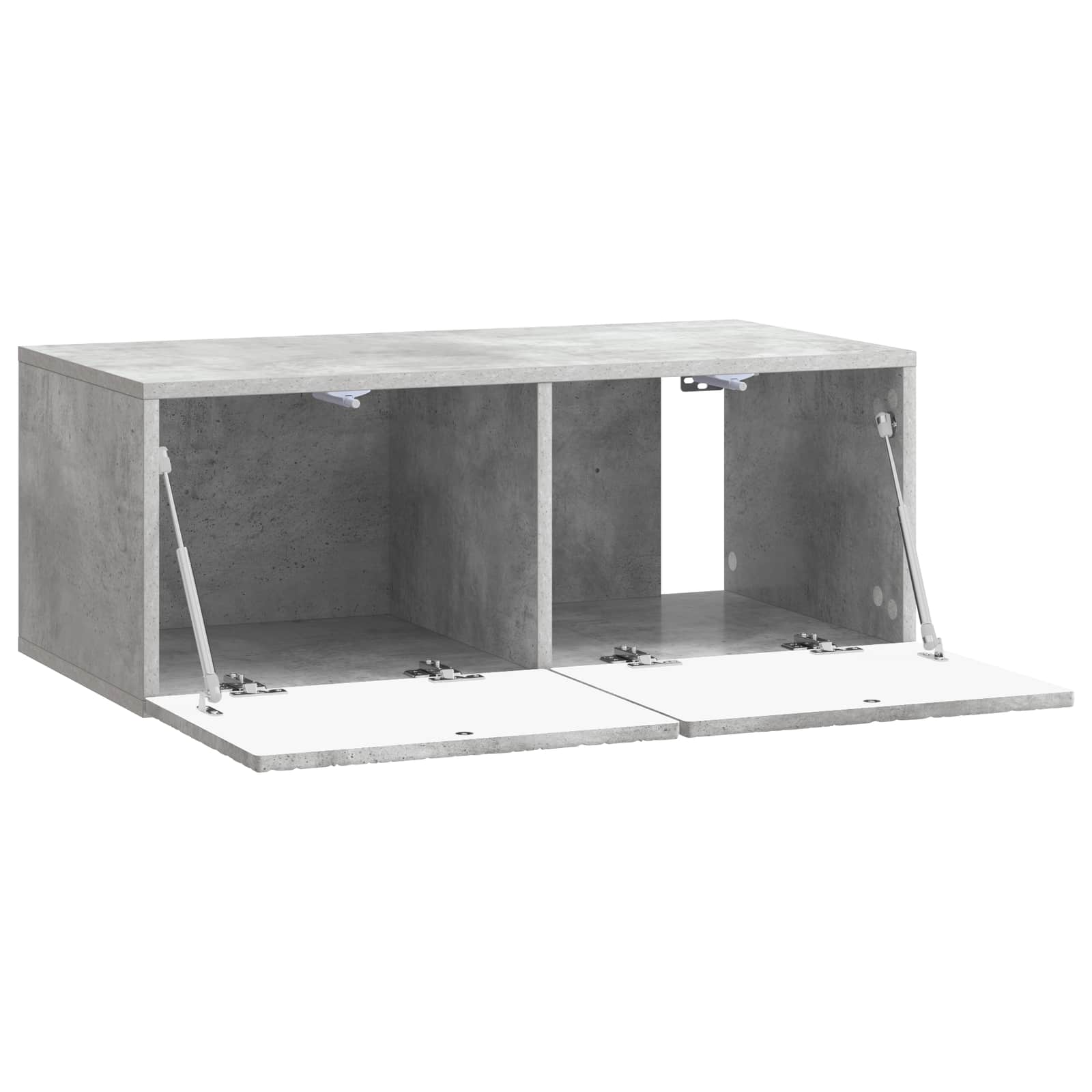 TV ormar za zid 98 x 41 x 30 cm Betonska siva Konstruirano drvo