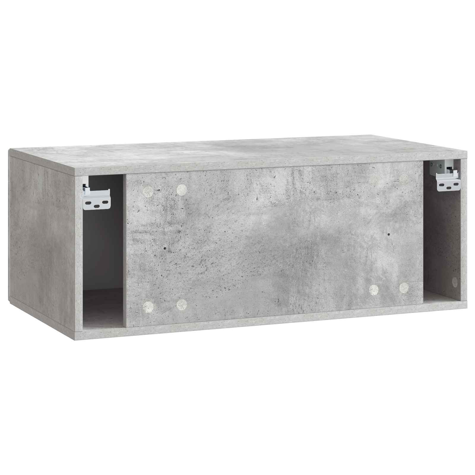 TV ormar za zid 98 x 41 x 30 cm Betonska siva Konstruirano drvo
