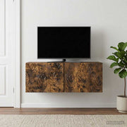 TV ormar za zid 98 x 41 x 30 cm Dimljeni hrast