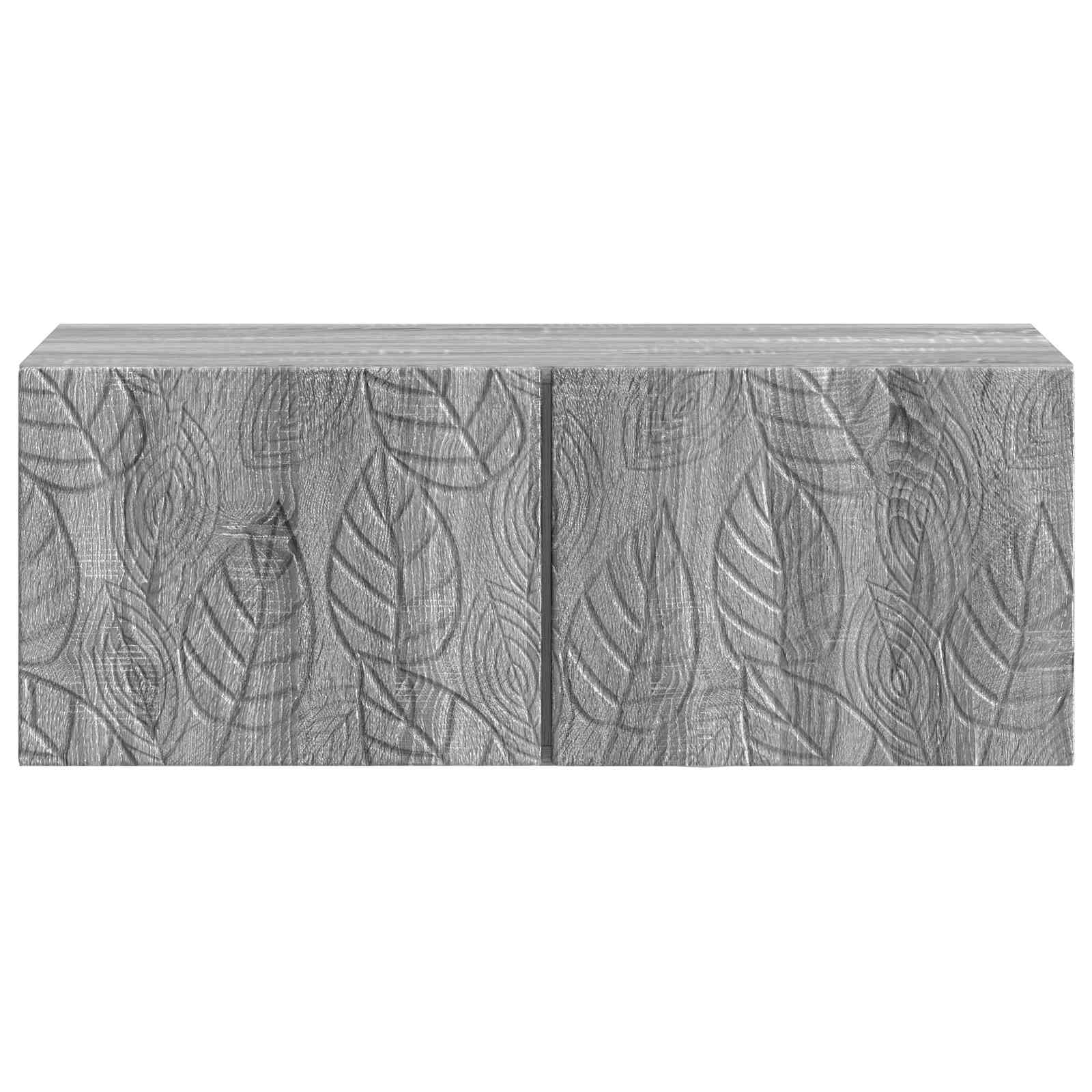 TV ormar za zid 78,5 x 31 cm Siva Sonoma Konstruirano drvo