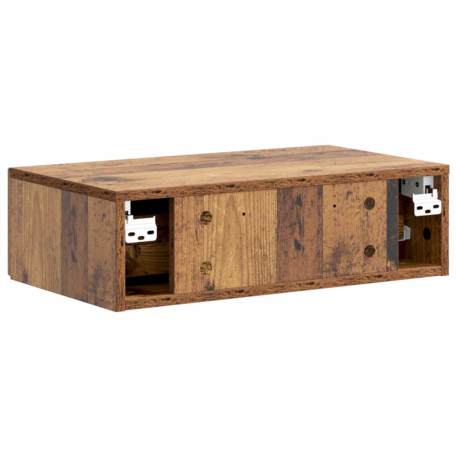 Stolna montirana na zid Staro drvo 59 x 34,5 x 17 cm