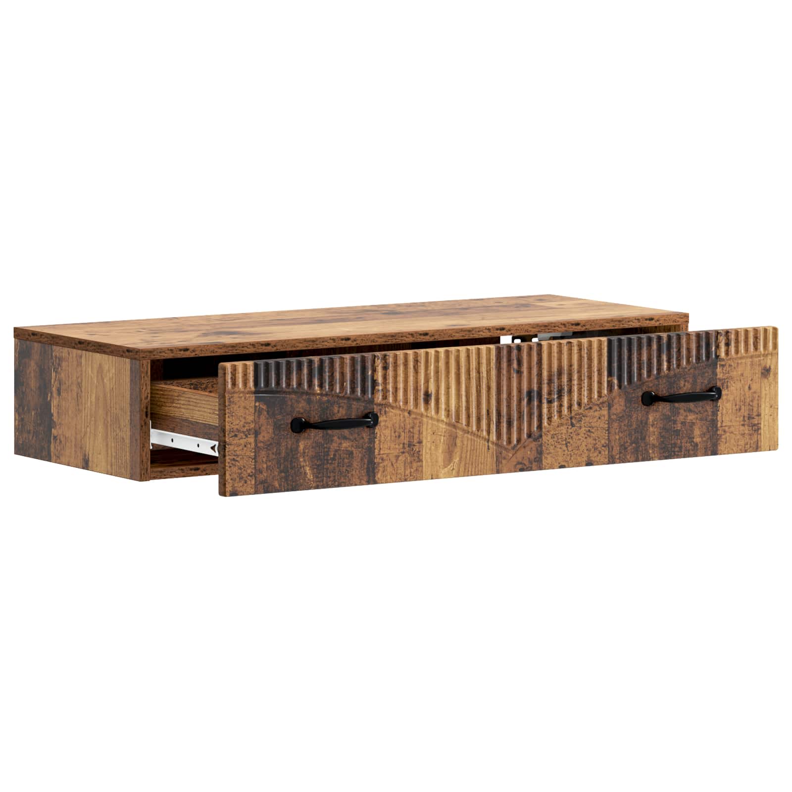 Stolna montirana na zid Staro drvo 87,5 x 34,5 x 17 cm
