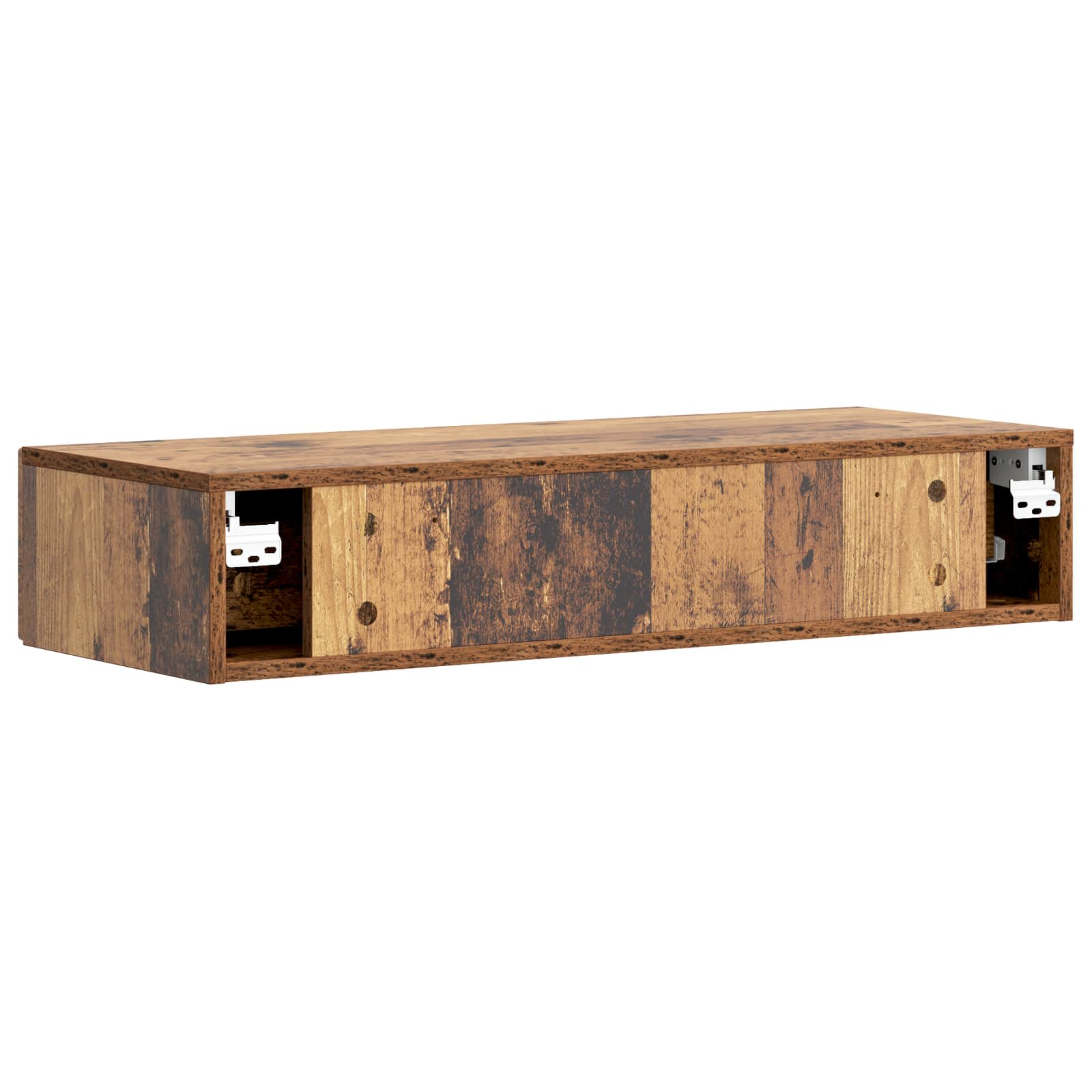 Stolna montirana na zid Staro drvo 87,5 x 34,5 x 17 cm
