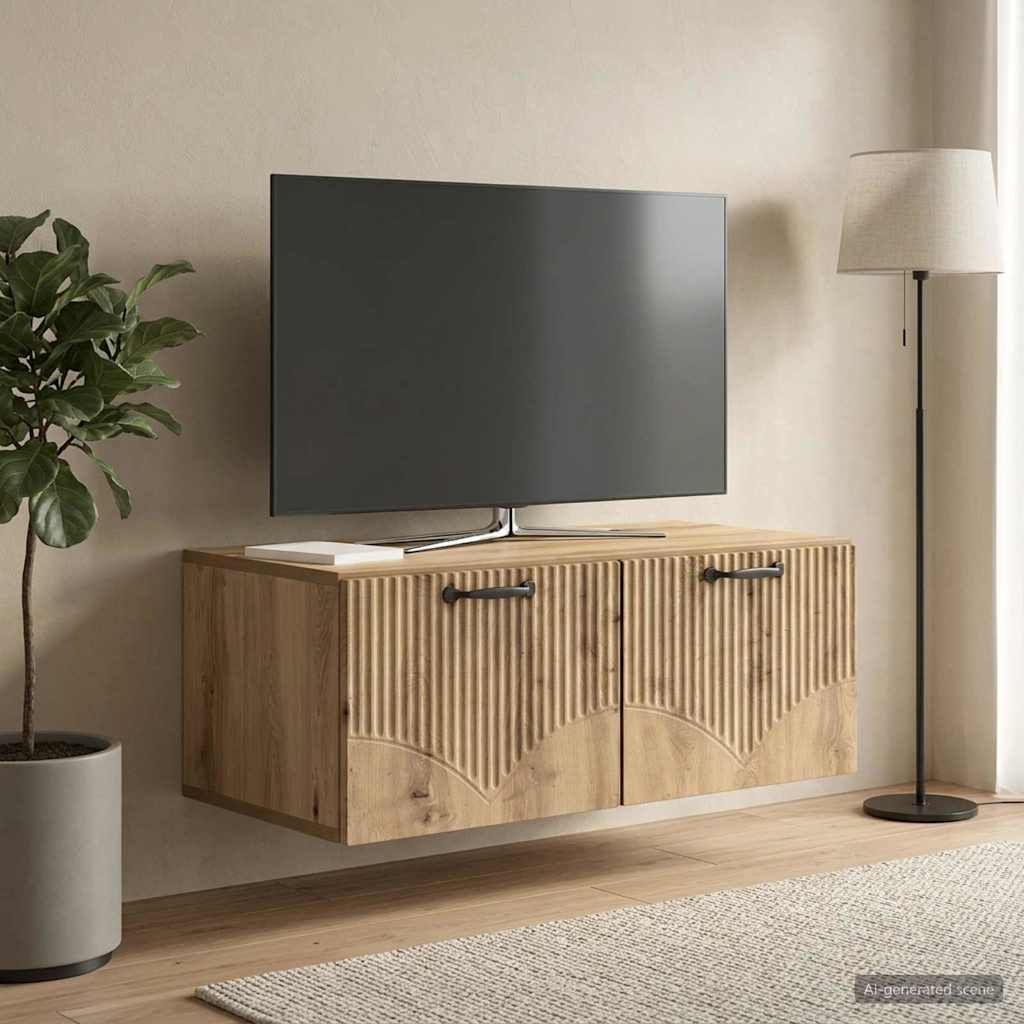 TV ormar za zid 78,5 x 41 x 30 cm Hrast artisan