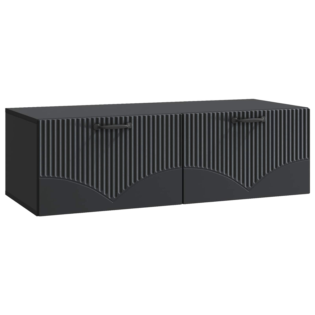 TV ormar za zid Zidne Crna 98 x 41 x 30 cm Konstruirano drvo