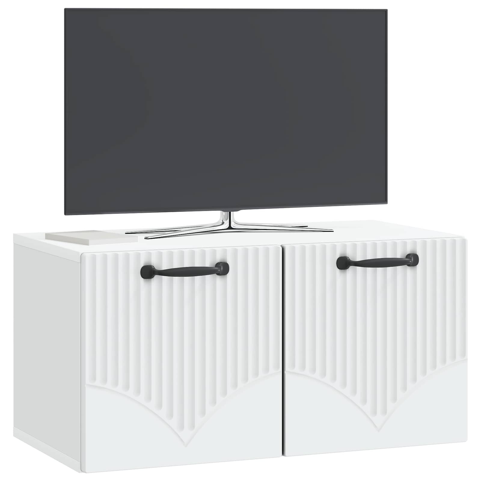 TV ormar za zid Bijela 59,5 x 31 x 30 cm Konstruirano drvo
