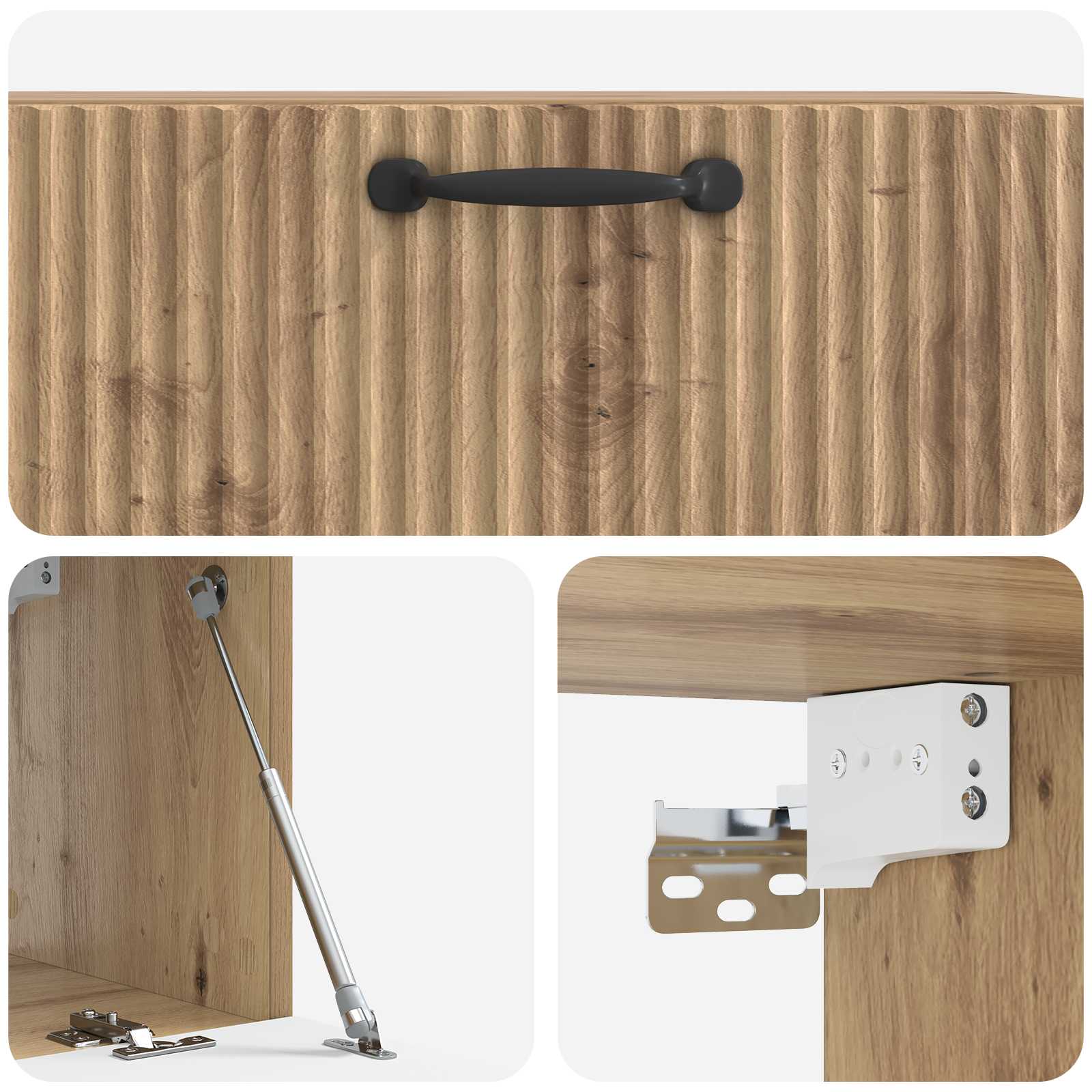 TV ormar za zid Zidne Hrast artisan 78,5 x 31 x 30 cm