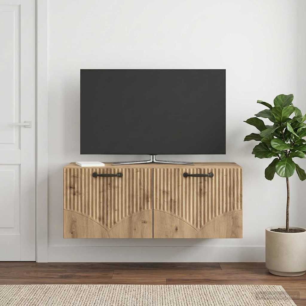 TV ormar za zid 78,5 x 31 x 30 cm Hrast artisan