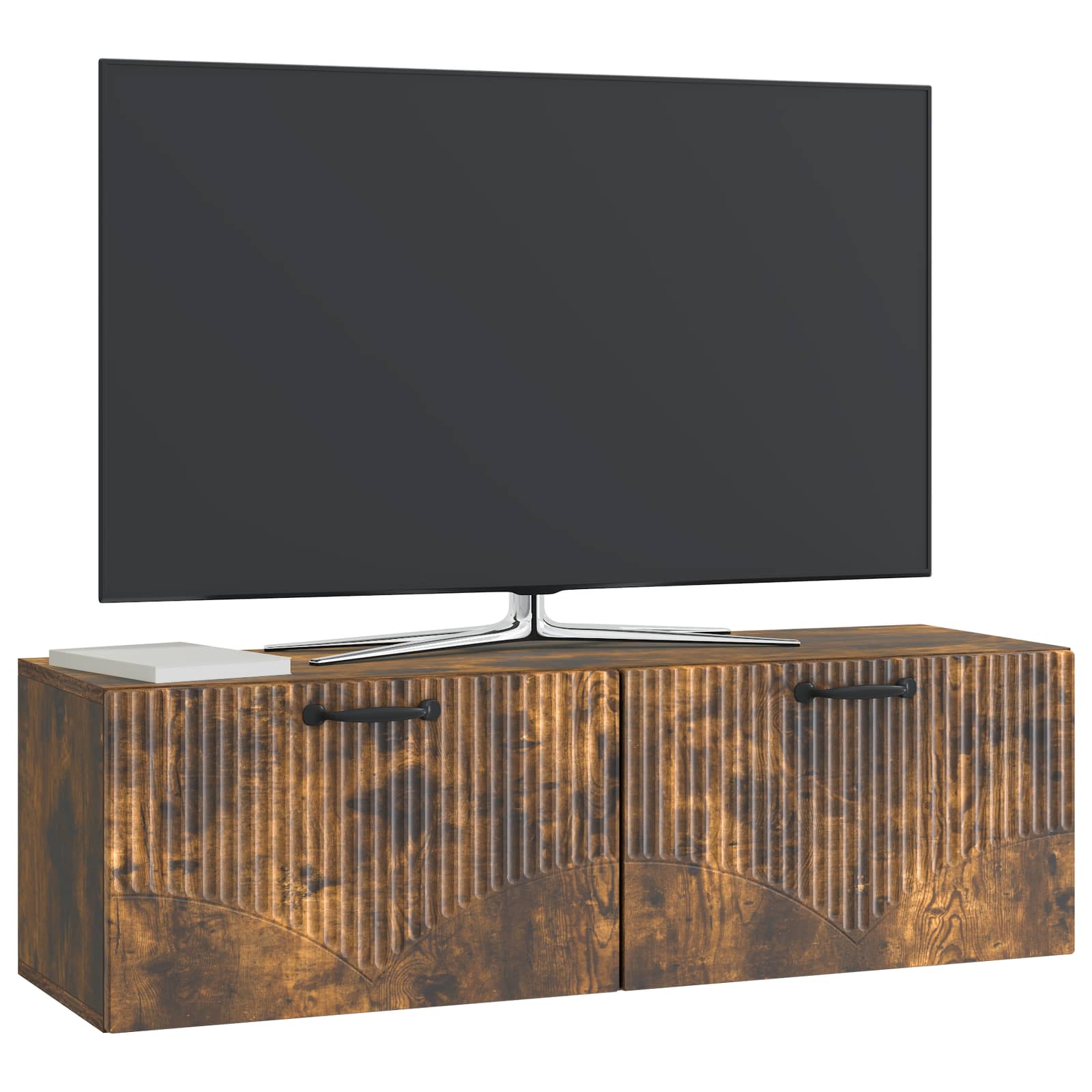 TV ormar za zid Dimljeni hrast 98 x 31 x 30 cm