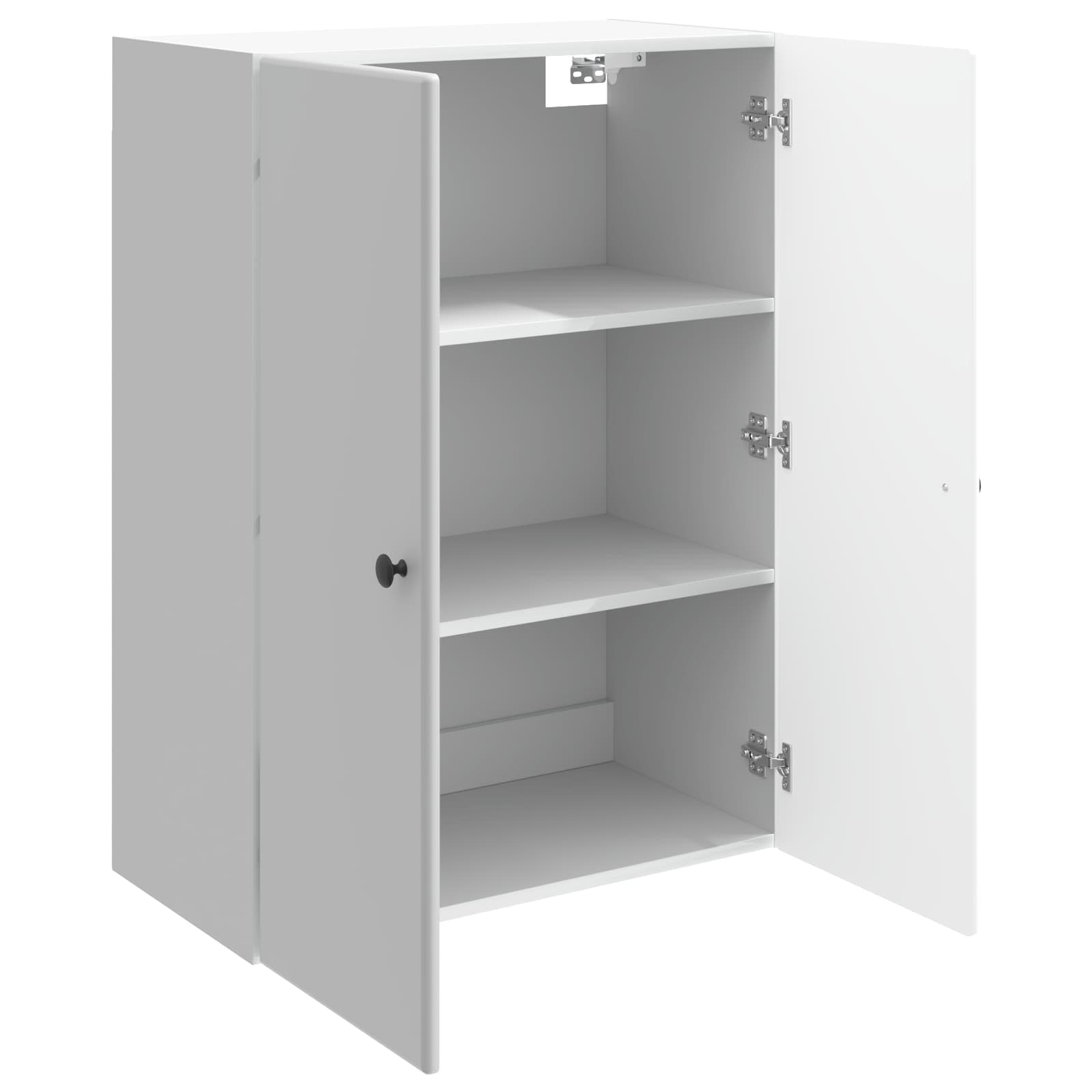 Ormar za montažu na zid Bijela visokog sjaja 66 x 34,5 x 90 cm