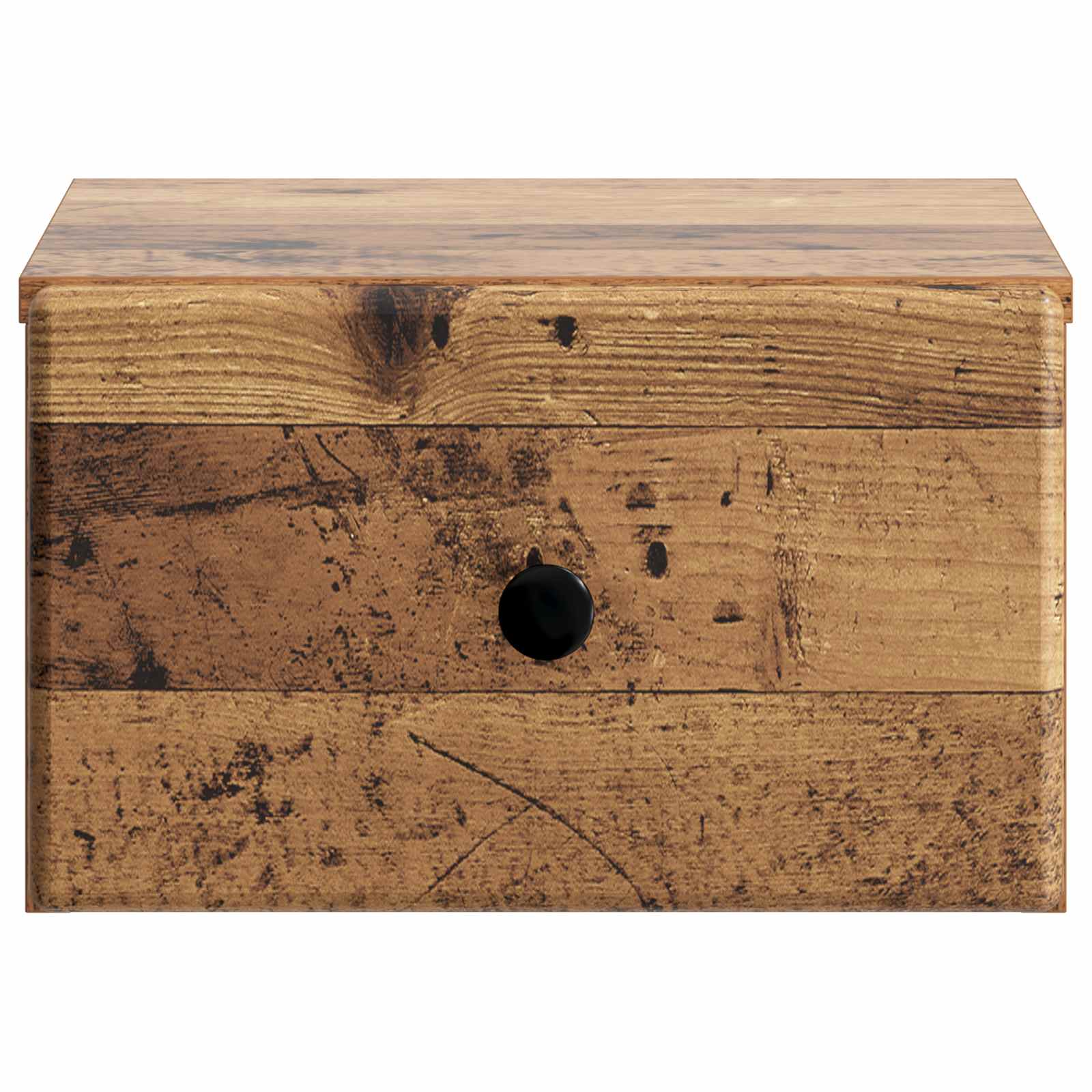 Noćni ormarić za montažu na zid Staro drvo 34,5 x 33 x 20 cm