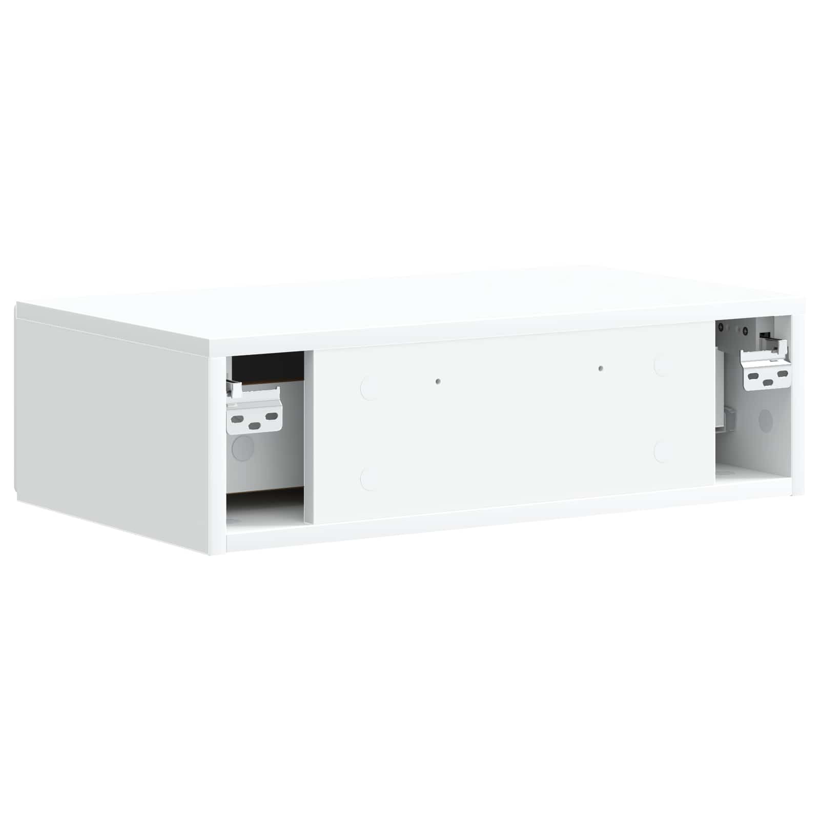 Stolna montirana na zid Bijela 59 x 34,5 x 17 cm