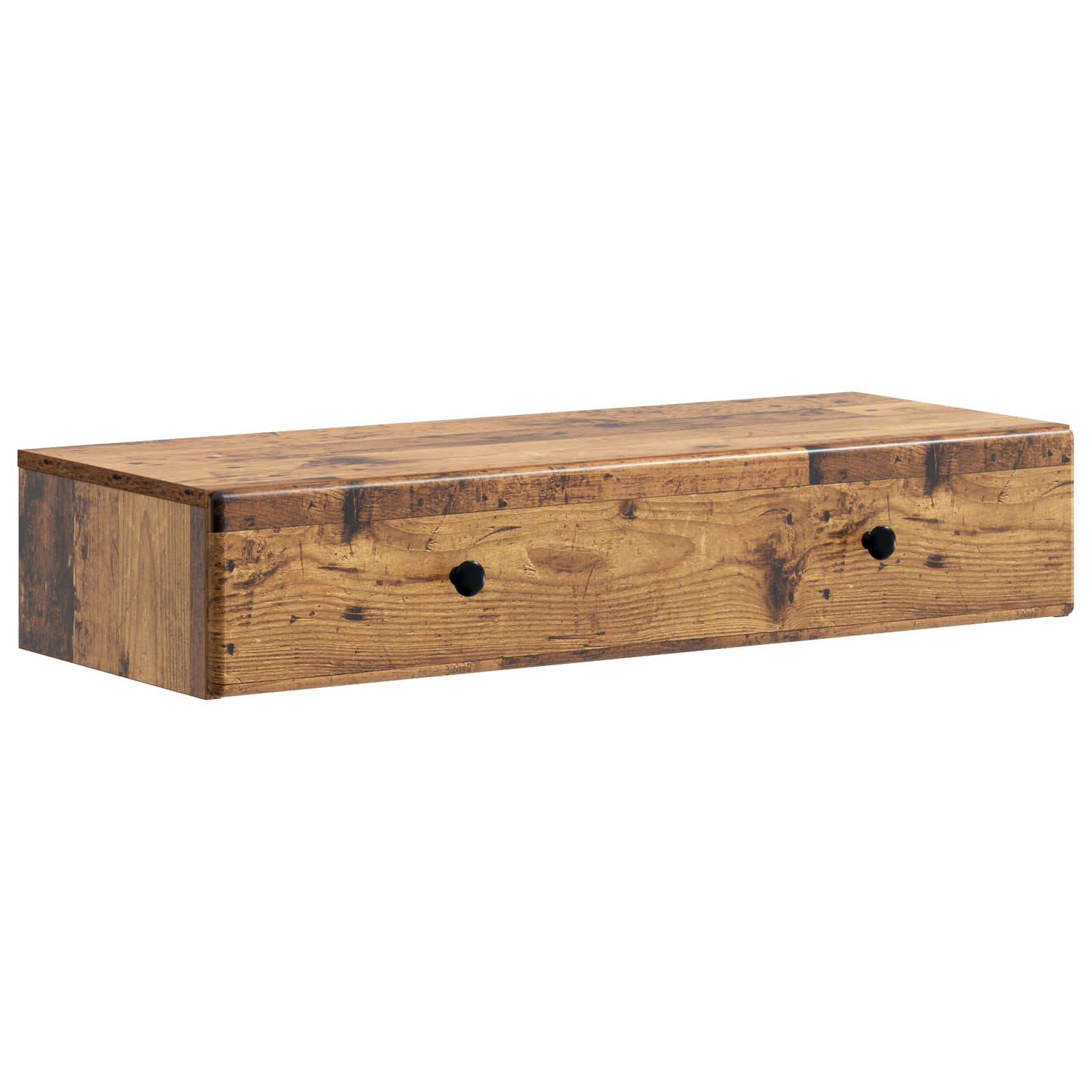 Stolna montirana na zid Staro drvo 87,5 x 34,5 x 17 cm