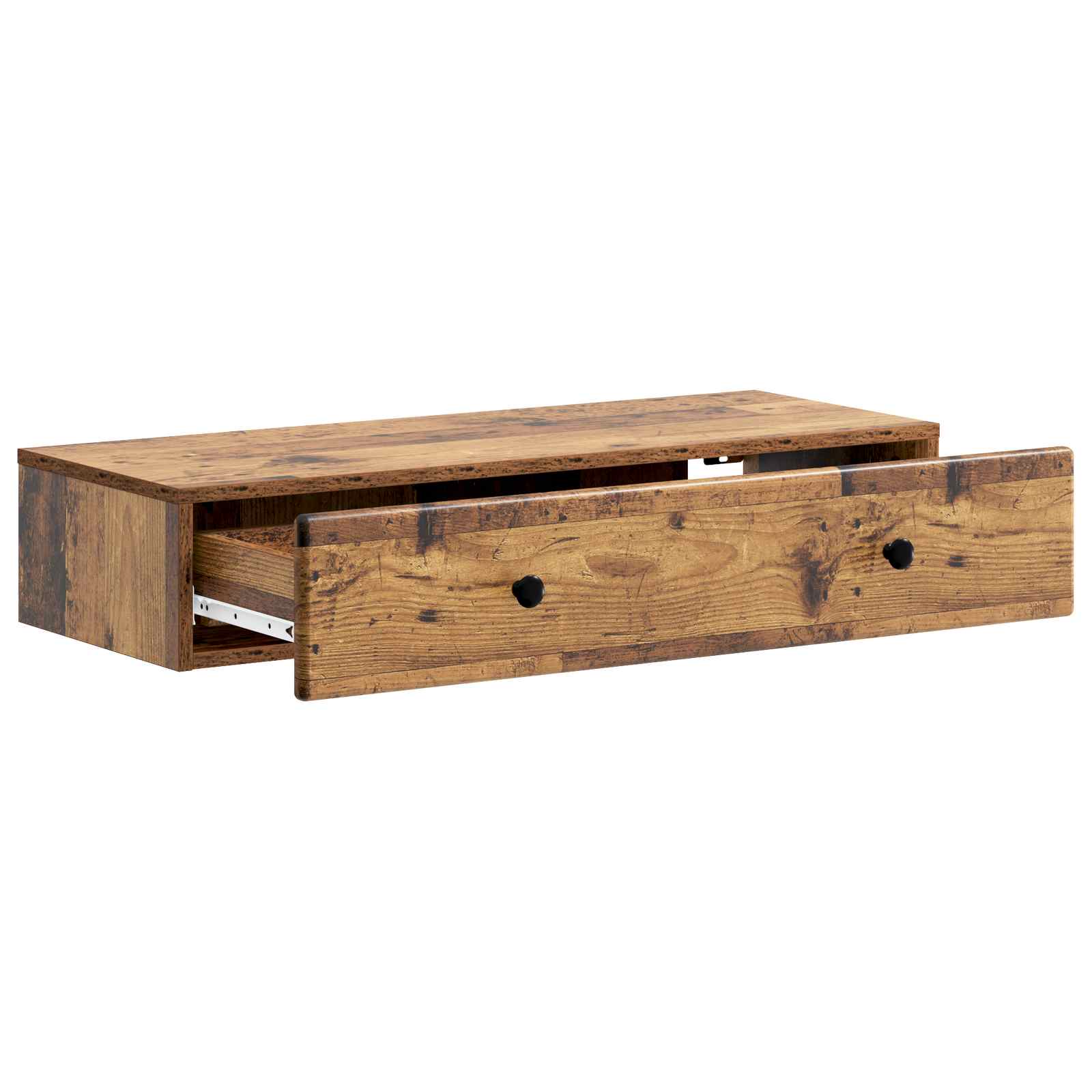 Stolna montirana na zid Staro drvo 87,5 x 34,5 x 17 cm