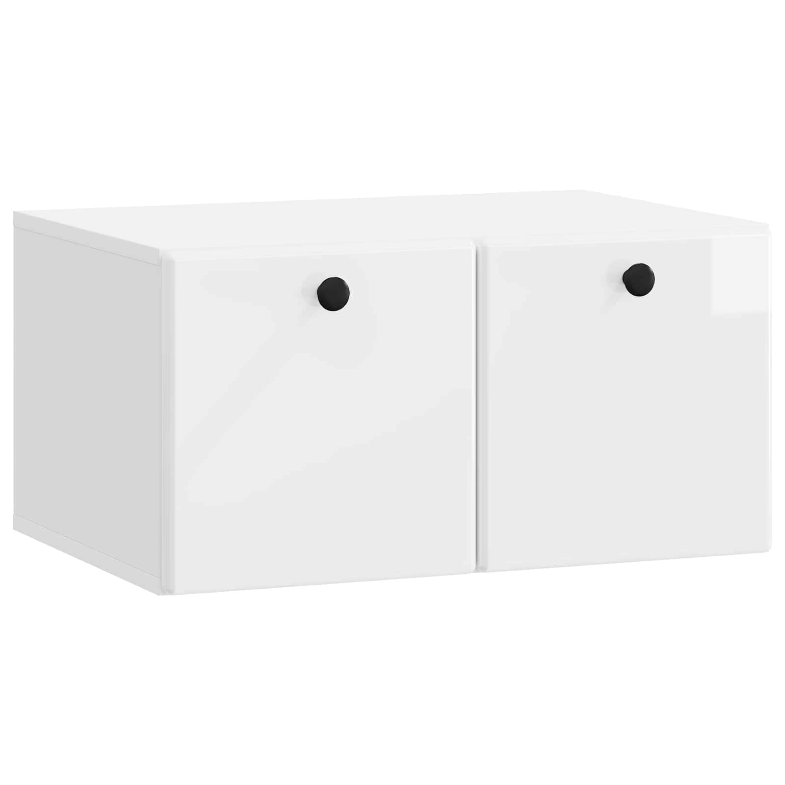 TV ormar za zid 59,5 x 41 x 30 cm Bijela visokog sjaja