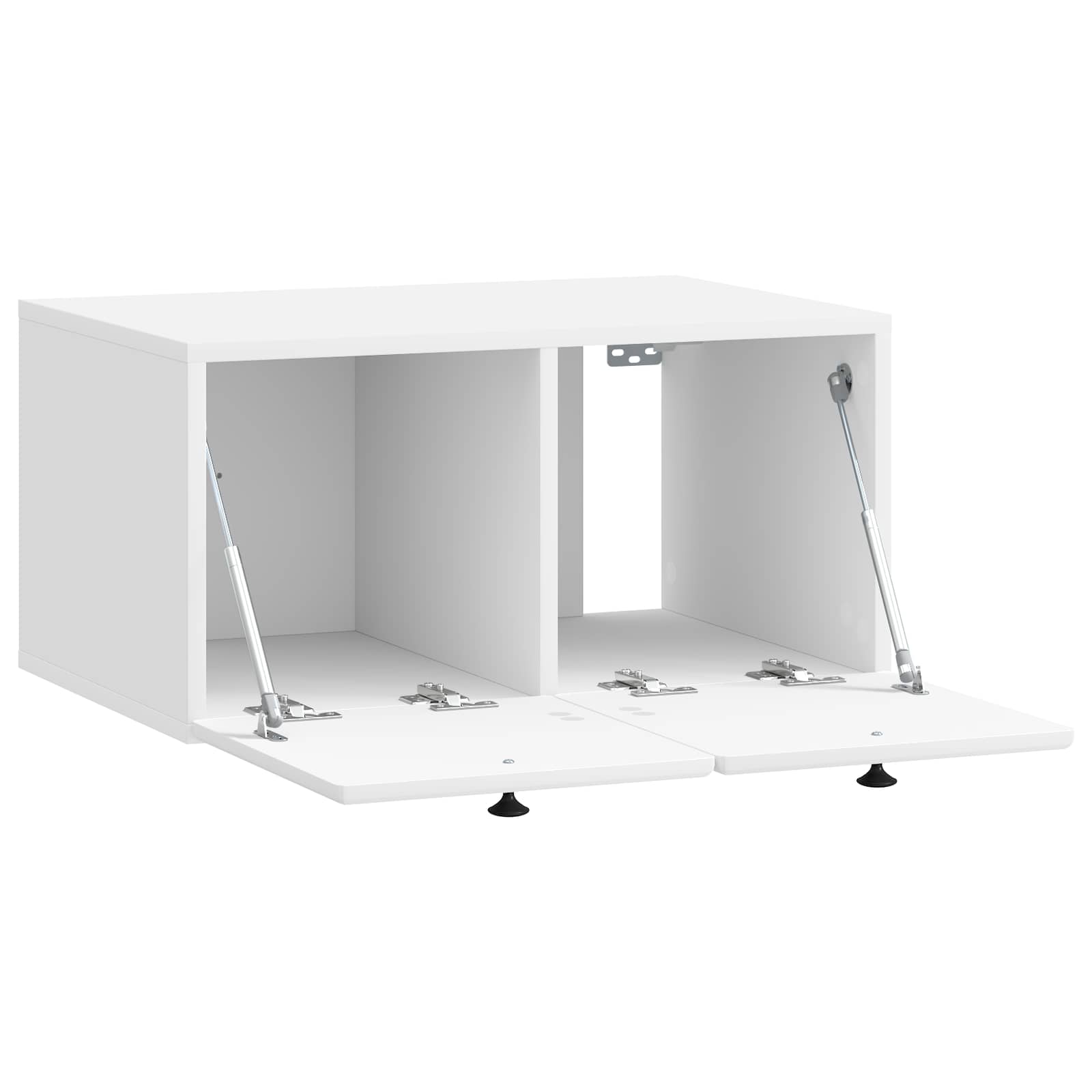 TV ormar za zid 59,5 x 41 x 30 cm Bijela visokog sjaja