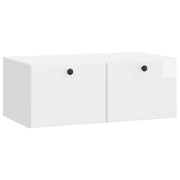 TV ormar za zid 78,5 x 41 x 30 cm Bijela visokog sjaja