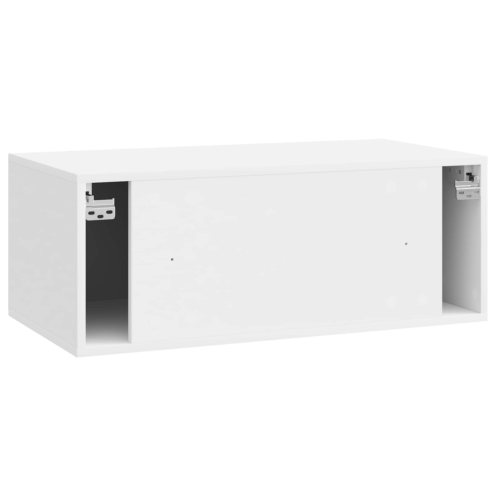 TV ormar za zid 78,5 x 41 x 30 cm Bijela visokog sjaja