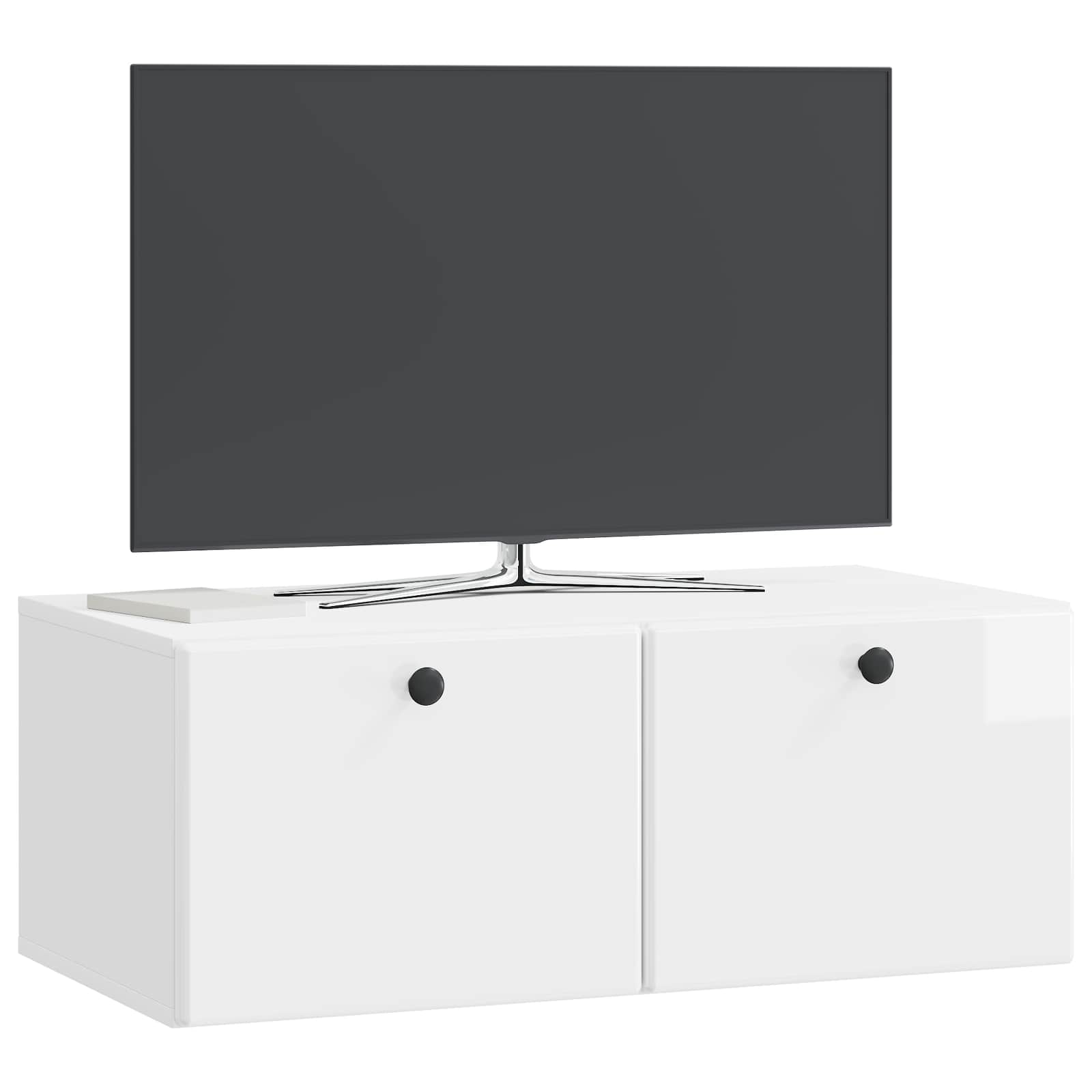 TV ormar za zid 78,5 x 41 x 30 cm Bijela visokog sjaja