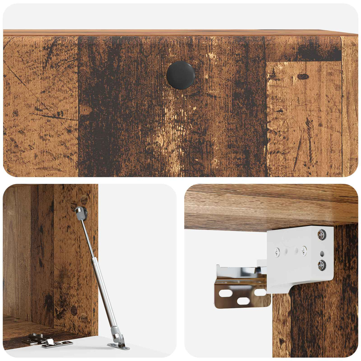 TV ormar za zid 78,5 x 41 x 30 cm Staro drvo Konstruirano drvo