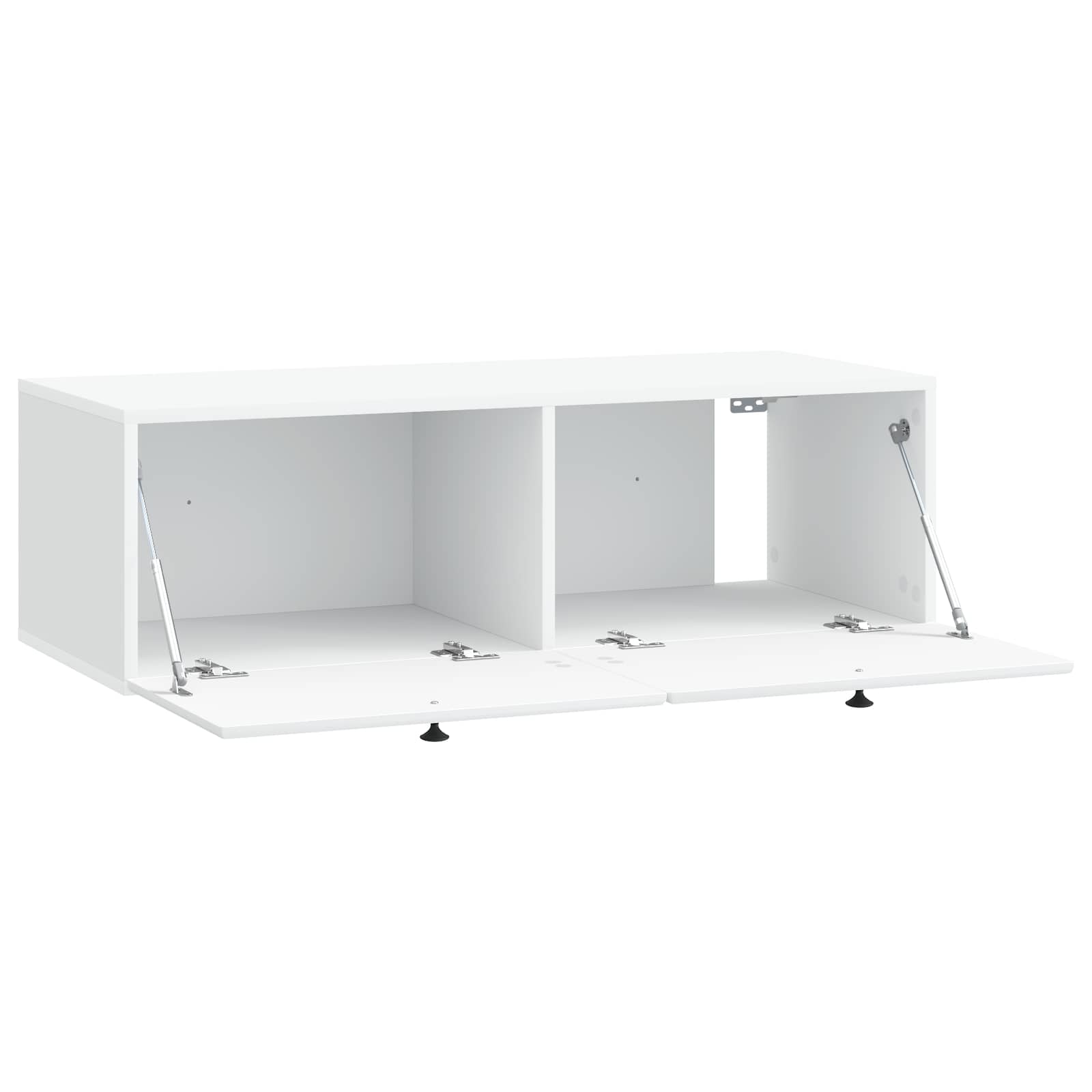 TV ormar za zid 98 x 41 x 30 cm Bijela Konstruirano drvo Zidne