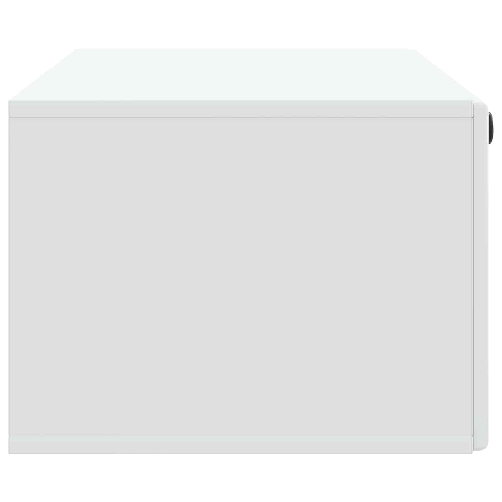 TV ormar za zid 98 x 41 x 30 cm Bijela Konstruirano drvo Zidne
