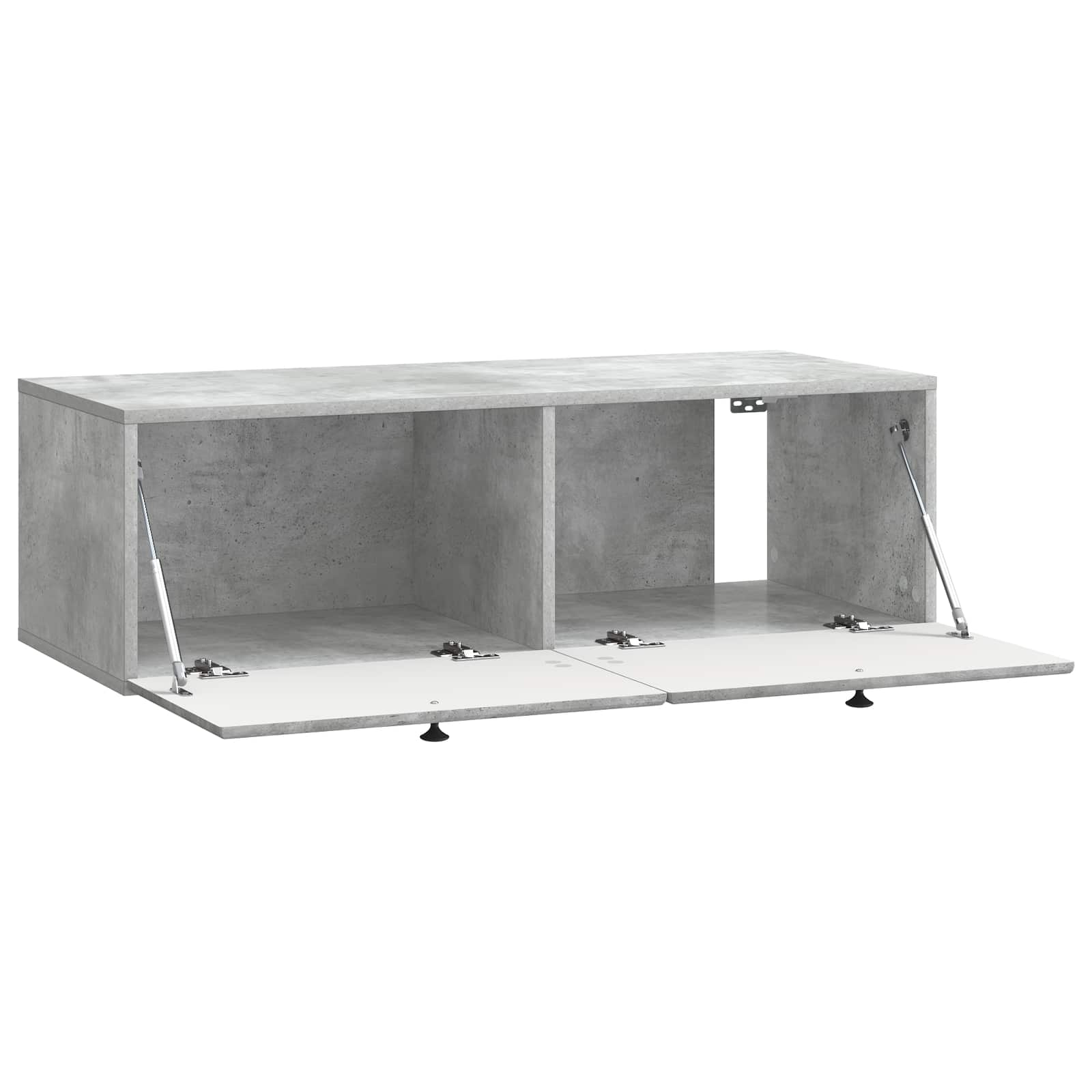 TV ormar za zid 98 x 41 x 30 cm Betonska siva Konstruirano drvo