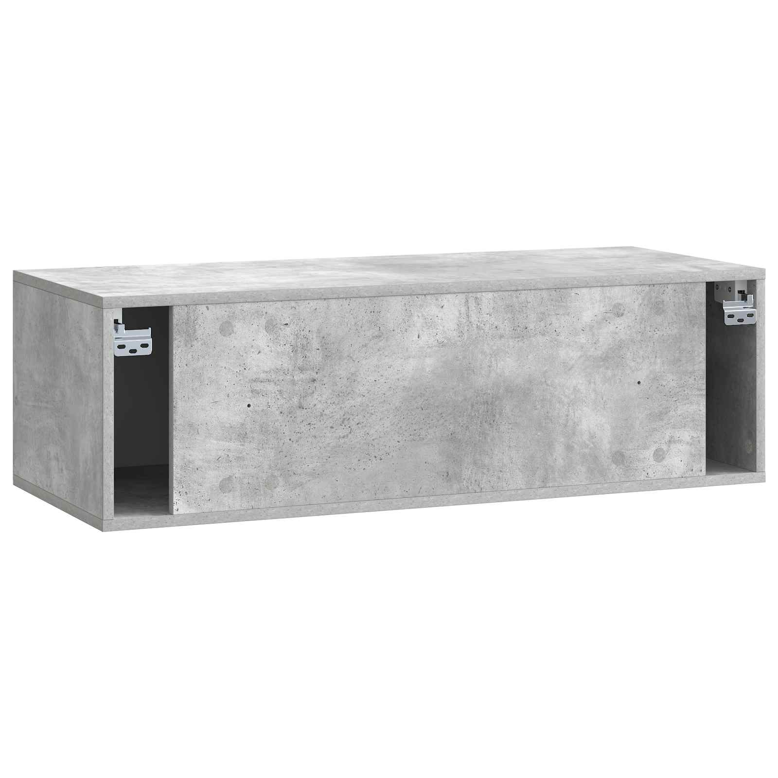 TV ormar za zid 98 x 41 x 30 cm Betonska siva Konstruirano drvo