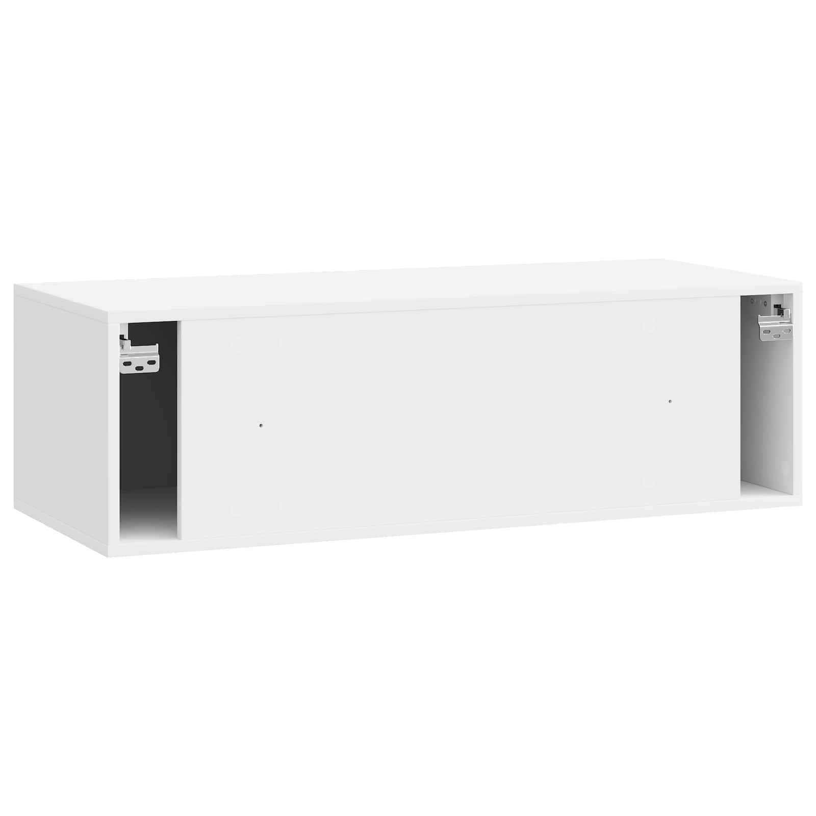 TV ormar za zid 98 x 41 x 30 cm Bijela visokog sjaja