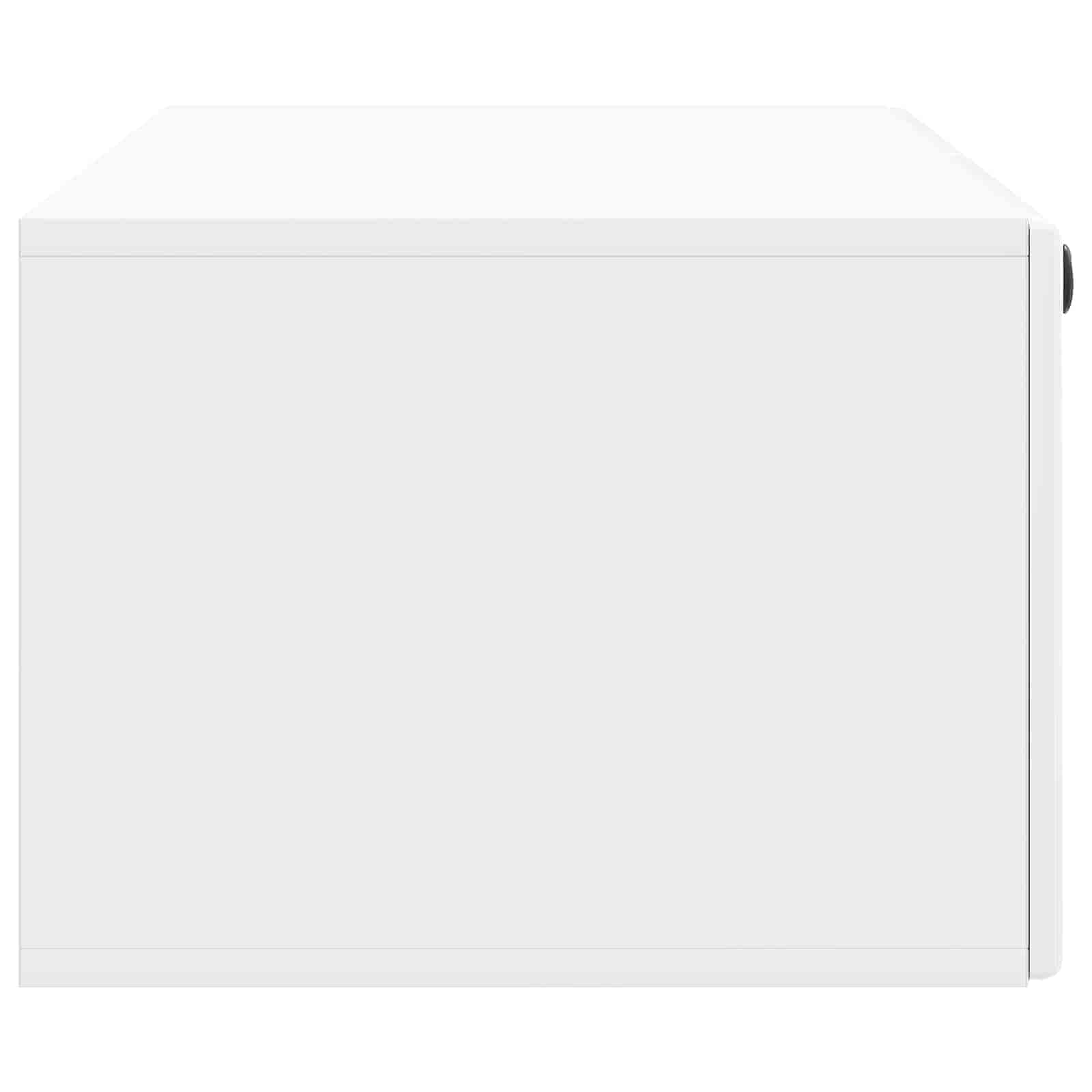 TV ormar za zid 98 x 41 x 30 cm Bijela visokog sjaja