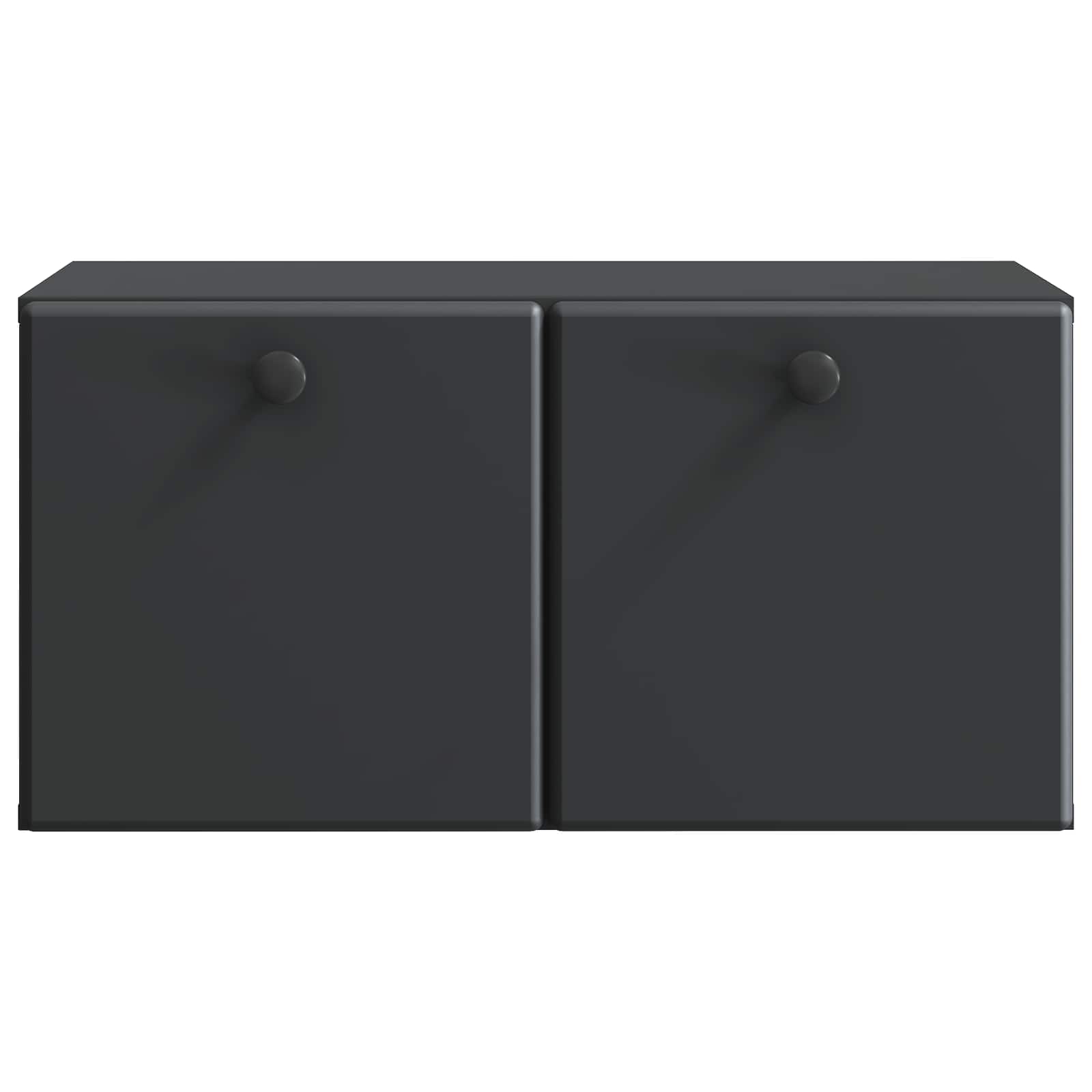TV ormar za zid 59,5 x 31 x 30 cm Crna Konstruirano drvo Zidne
