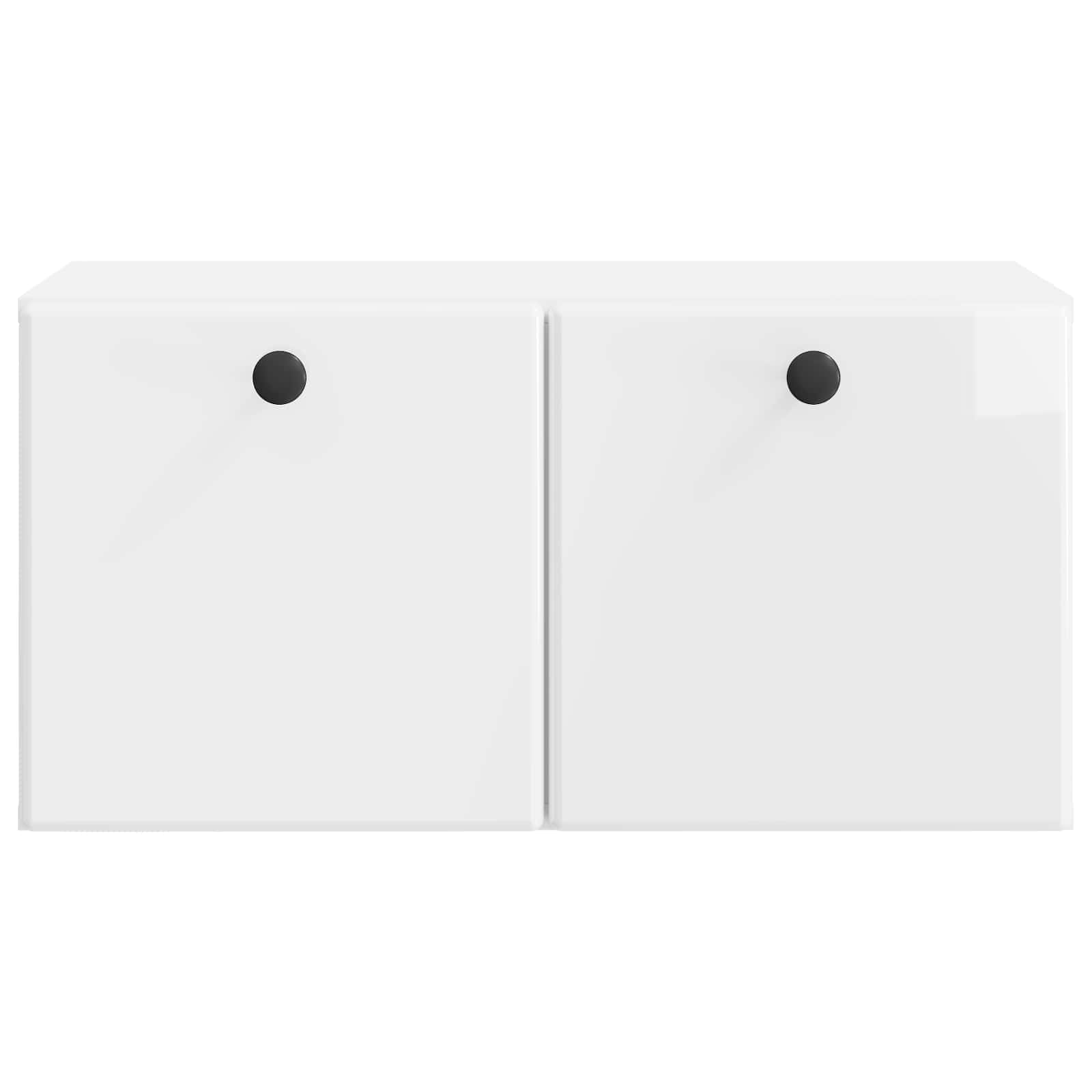 TV ormar za zid 59,5 x 31 x 30 cm Bijela visokog sjaja