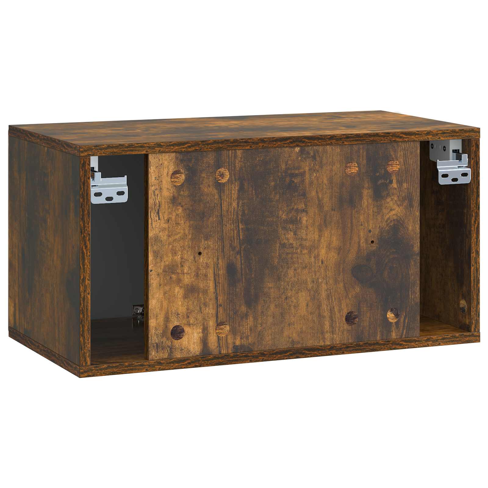 TV ormar za zid 59,5 x 31 x 30 cm Dimljeni hrast