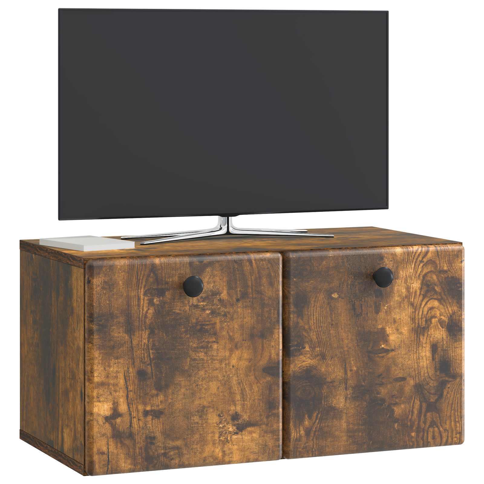 TV ormar za zid 59,5 x 31 x 30 cm Dimljeni hrast