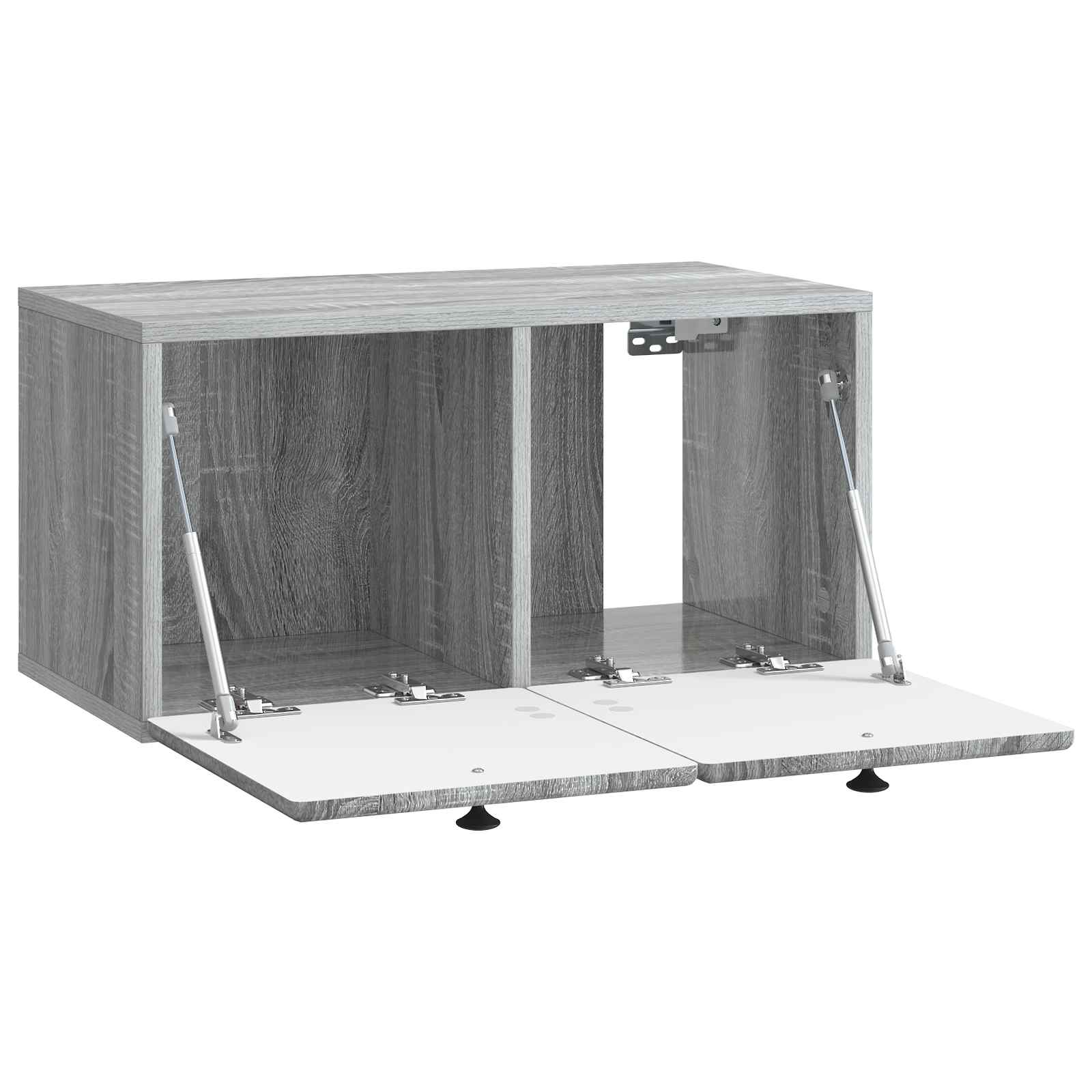 TV ormar za zid 59,5 x 31 x 30 cm Siva Sonoma Konstruirano drvo