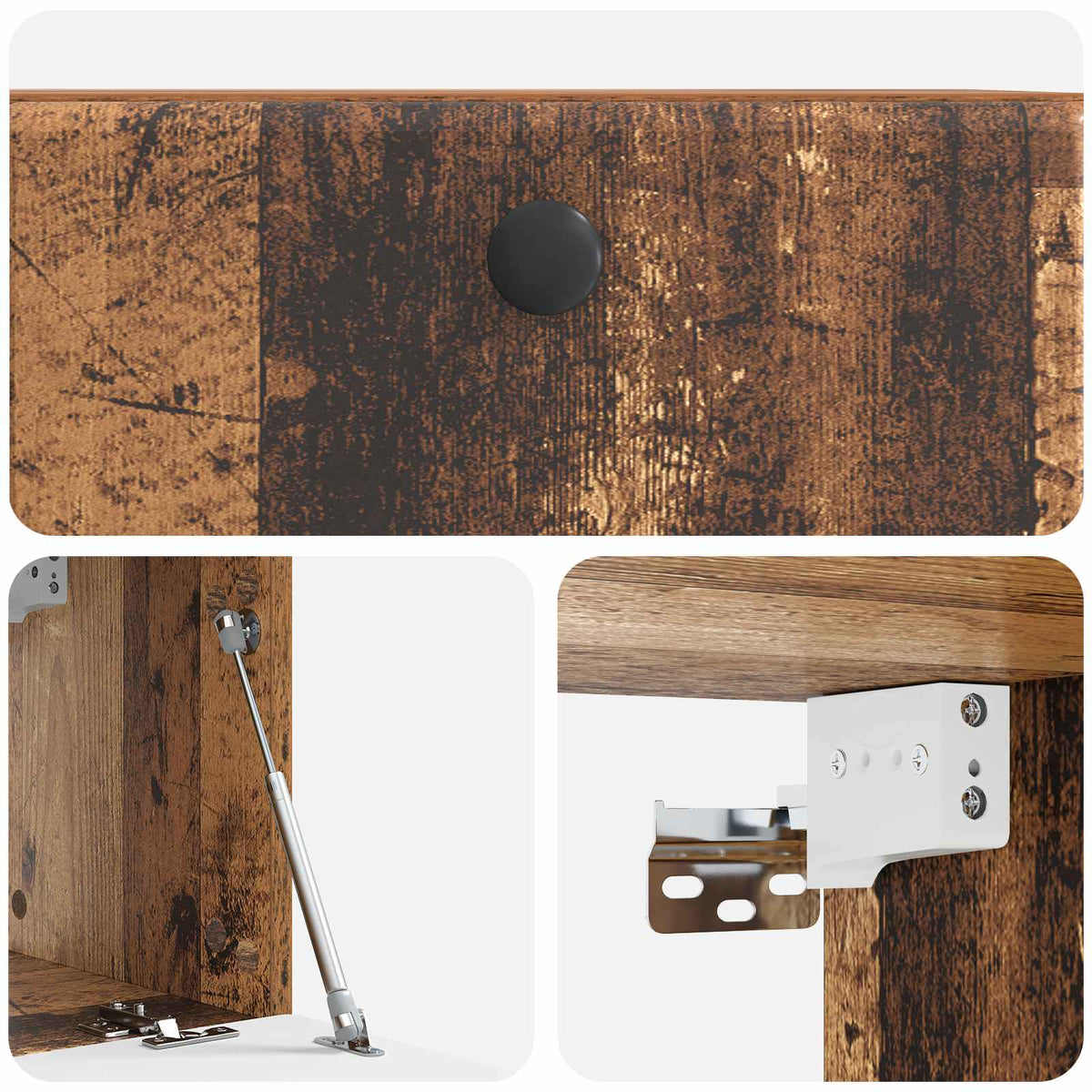 TV ormar za zid 59,5 x 31 x 30 cm Staro drvo Konstruirano drvo